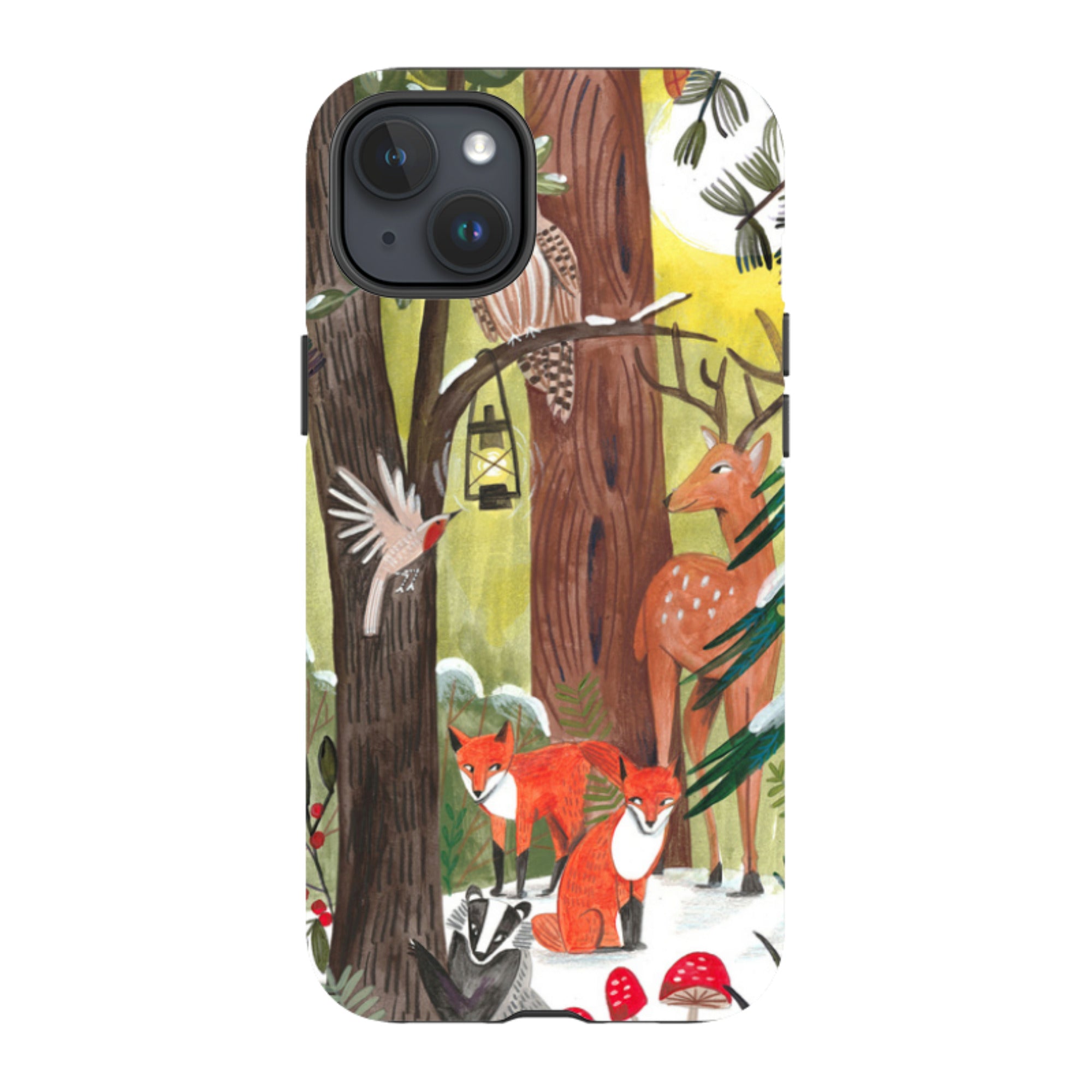 iPhone Tough Case - Winter Wonderland By Caroline Bonne Muller