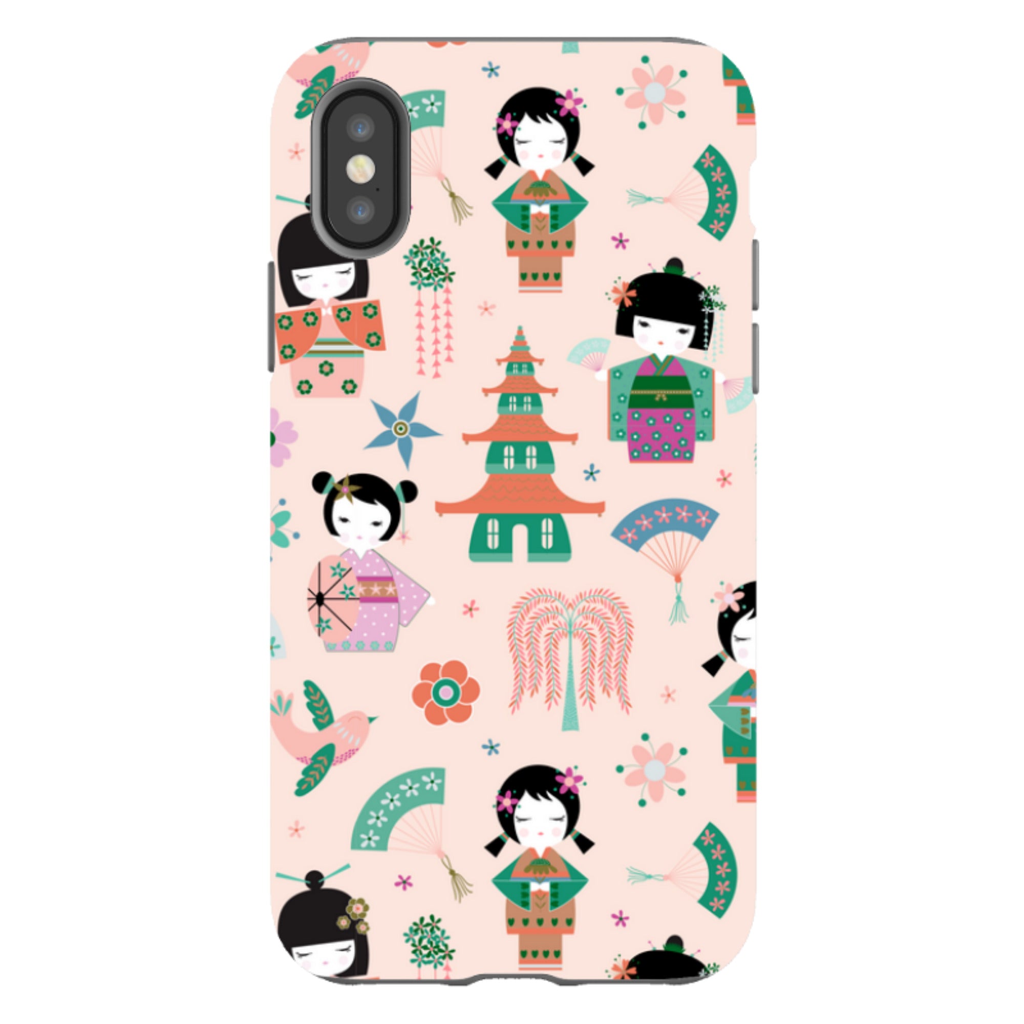 iPhone Tough Case - Sakura II By Suzy Taylor