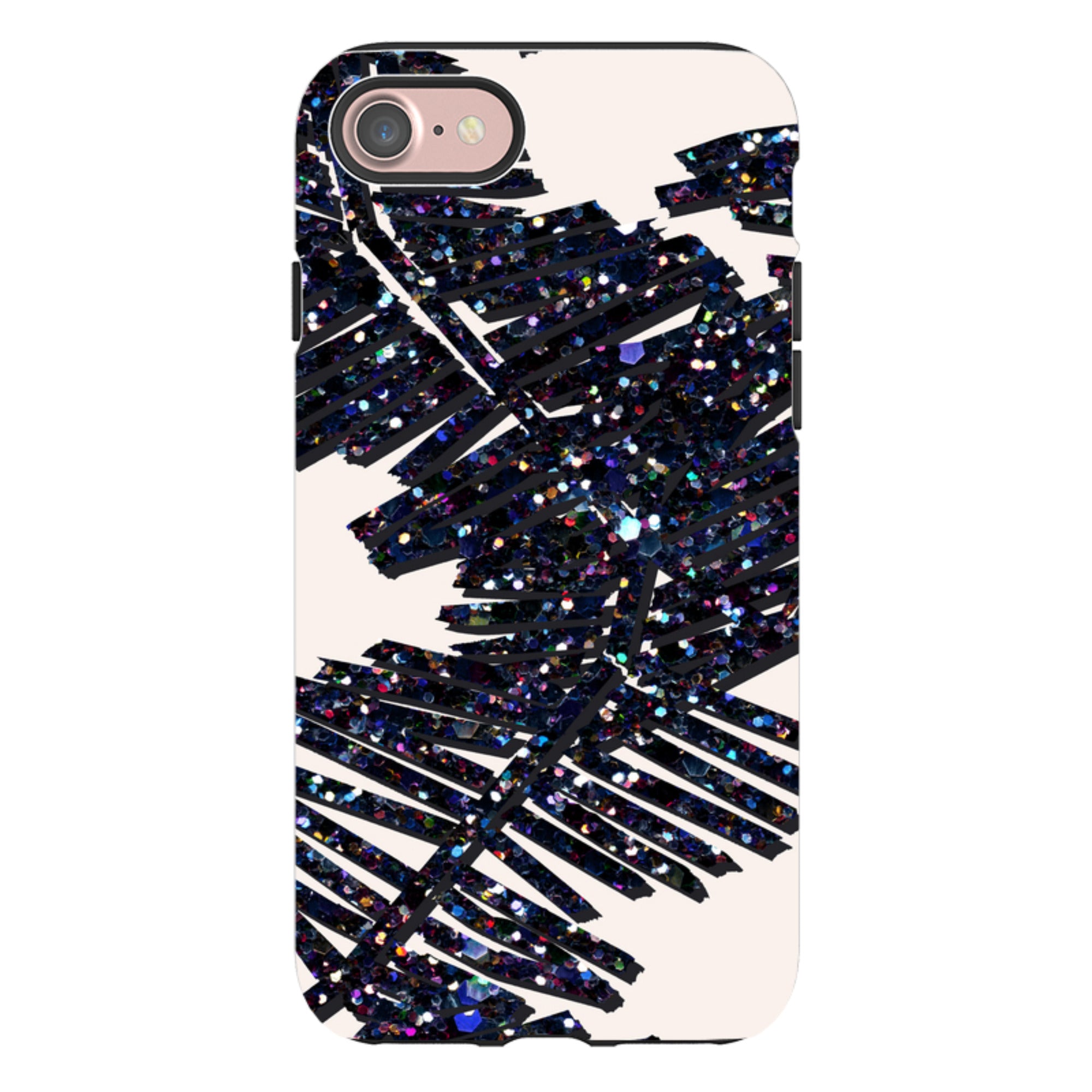 iPhone Tough Case - Night Palm By Kitty Joseph