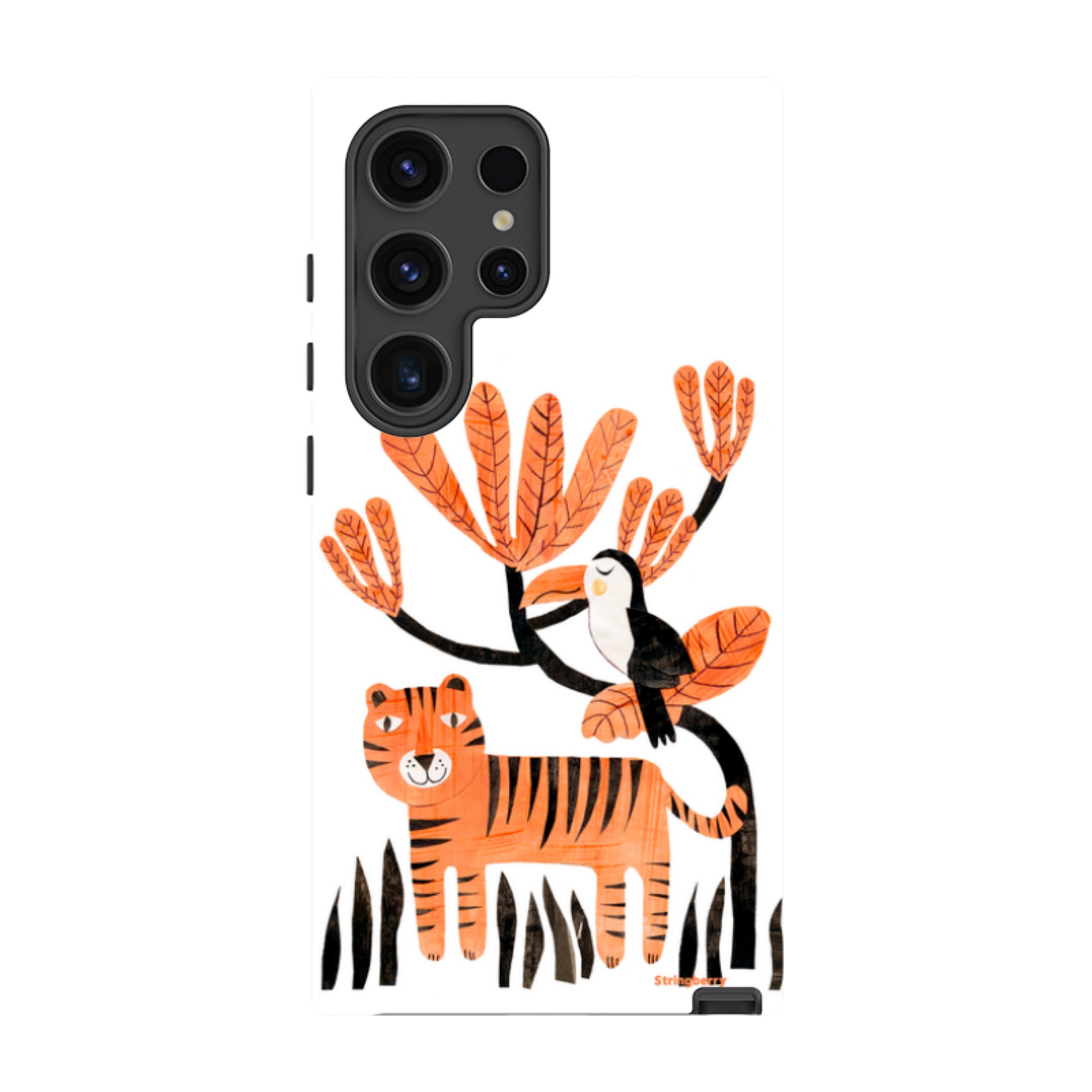 Samsung Tough Case - Tiger And Toucan By Tracey English