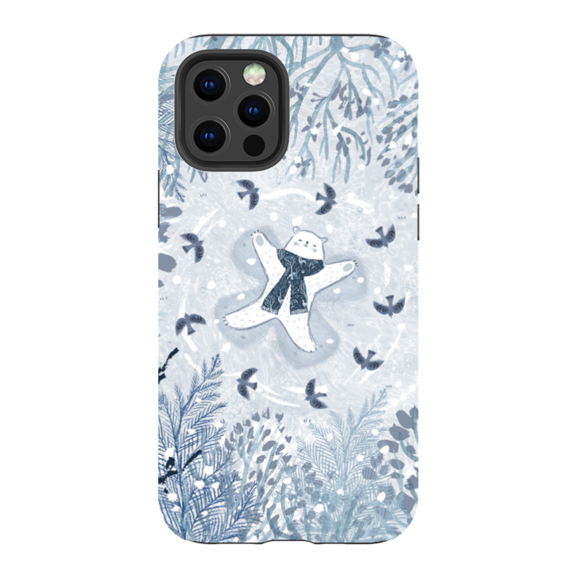 iPhone Tough Case - Snow Angel By Emma Frances Grant