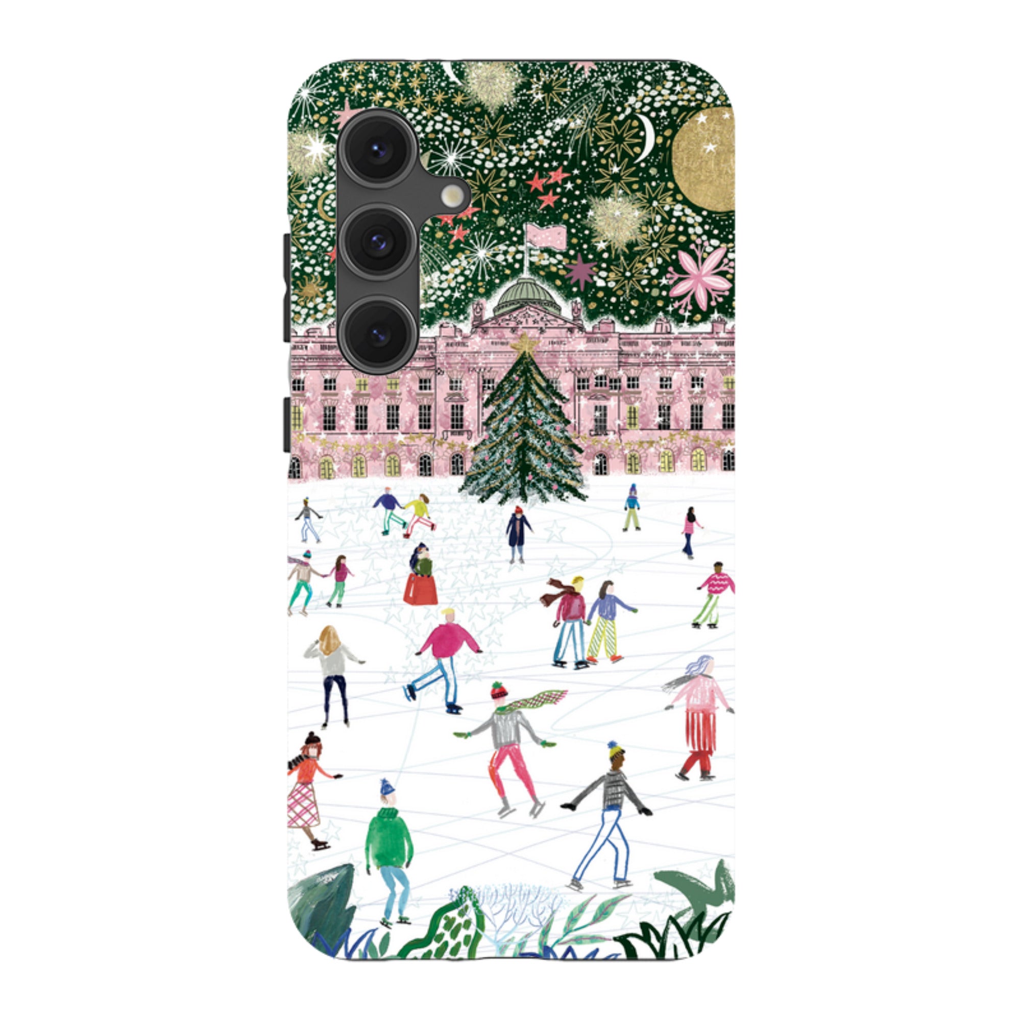 Samsung Tough Case - Skating At Somerset House By Emma Frances Grant