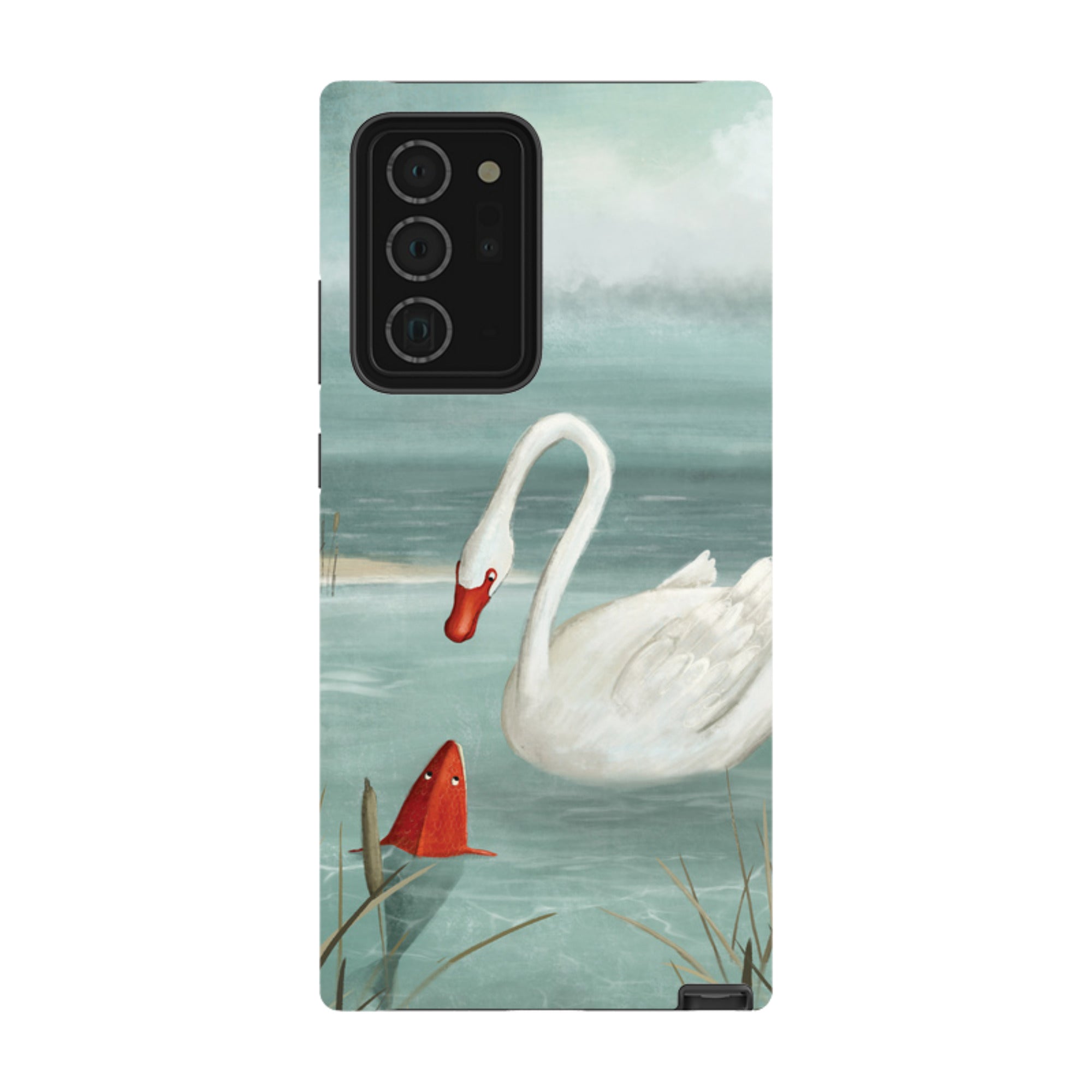 Samsung Tough Case - Swanfish By Maja Lindberg