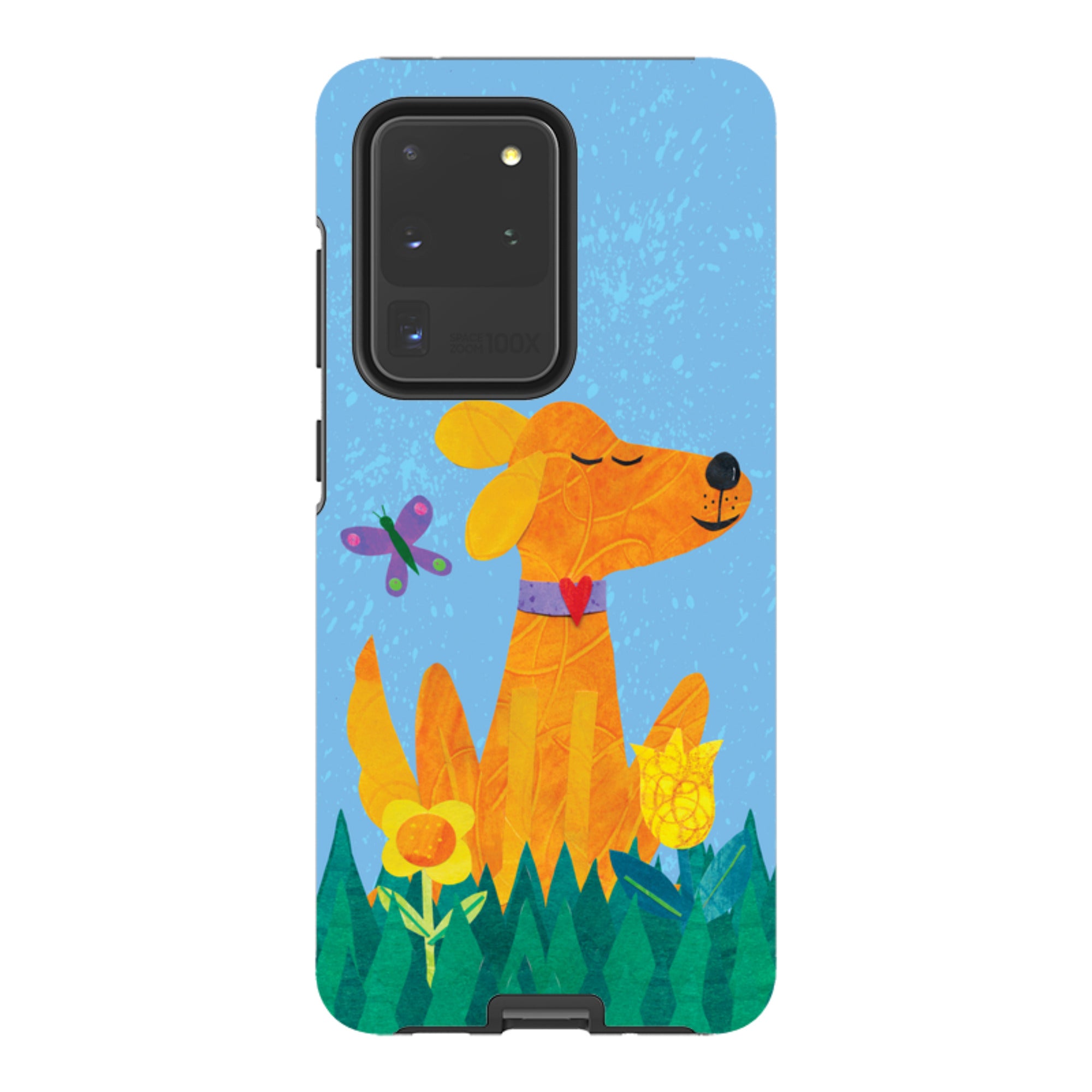 Samsung Tough Case - Pup In The Grass By Tracey English