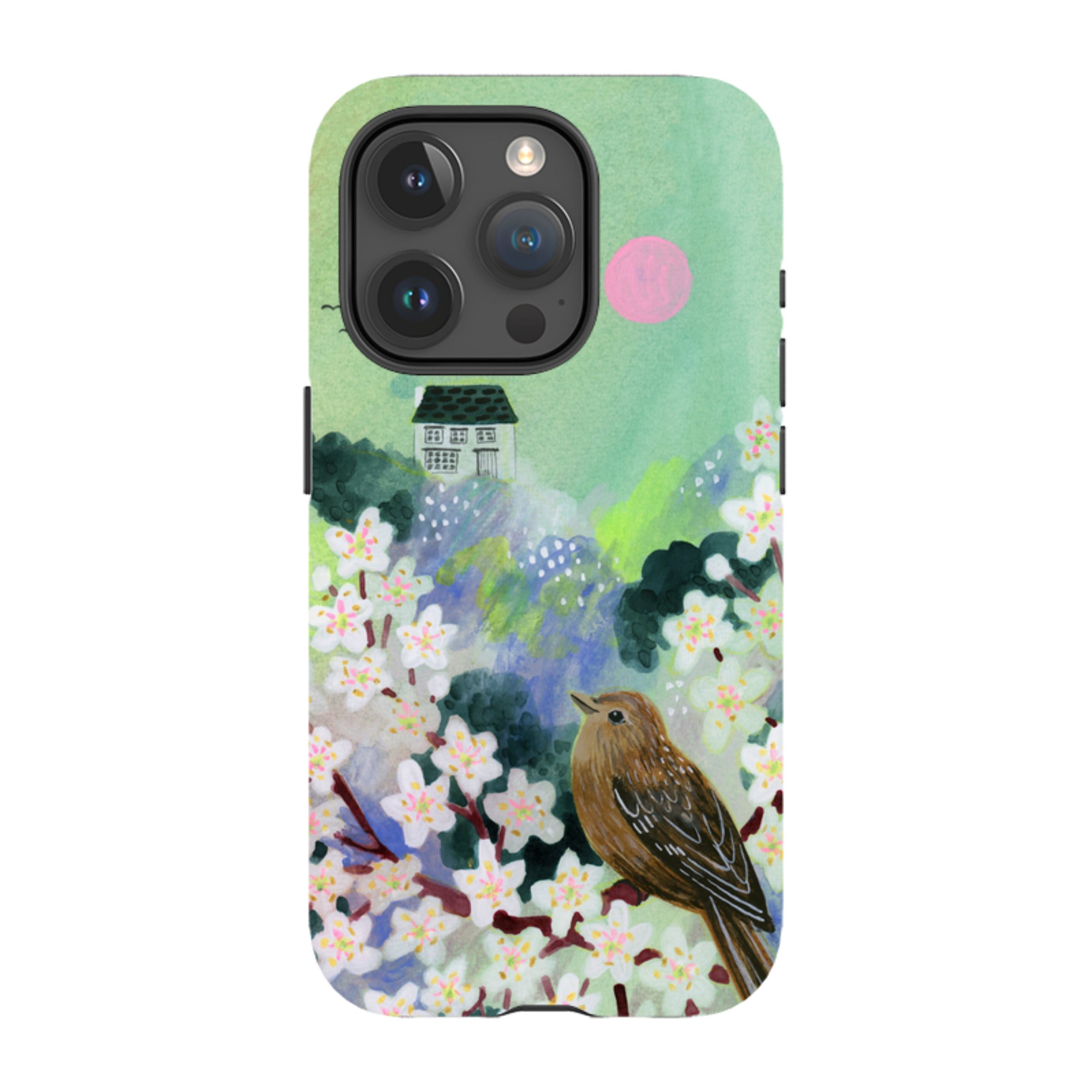iPhone Tough Case - Blackthorn in the Valley By Lee Foster Wilson