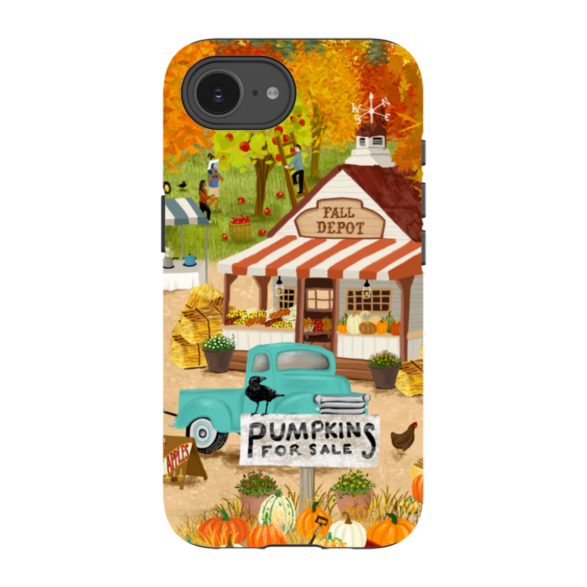 iPhone Tough Case - Fall Festival By Abby Jacobs
