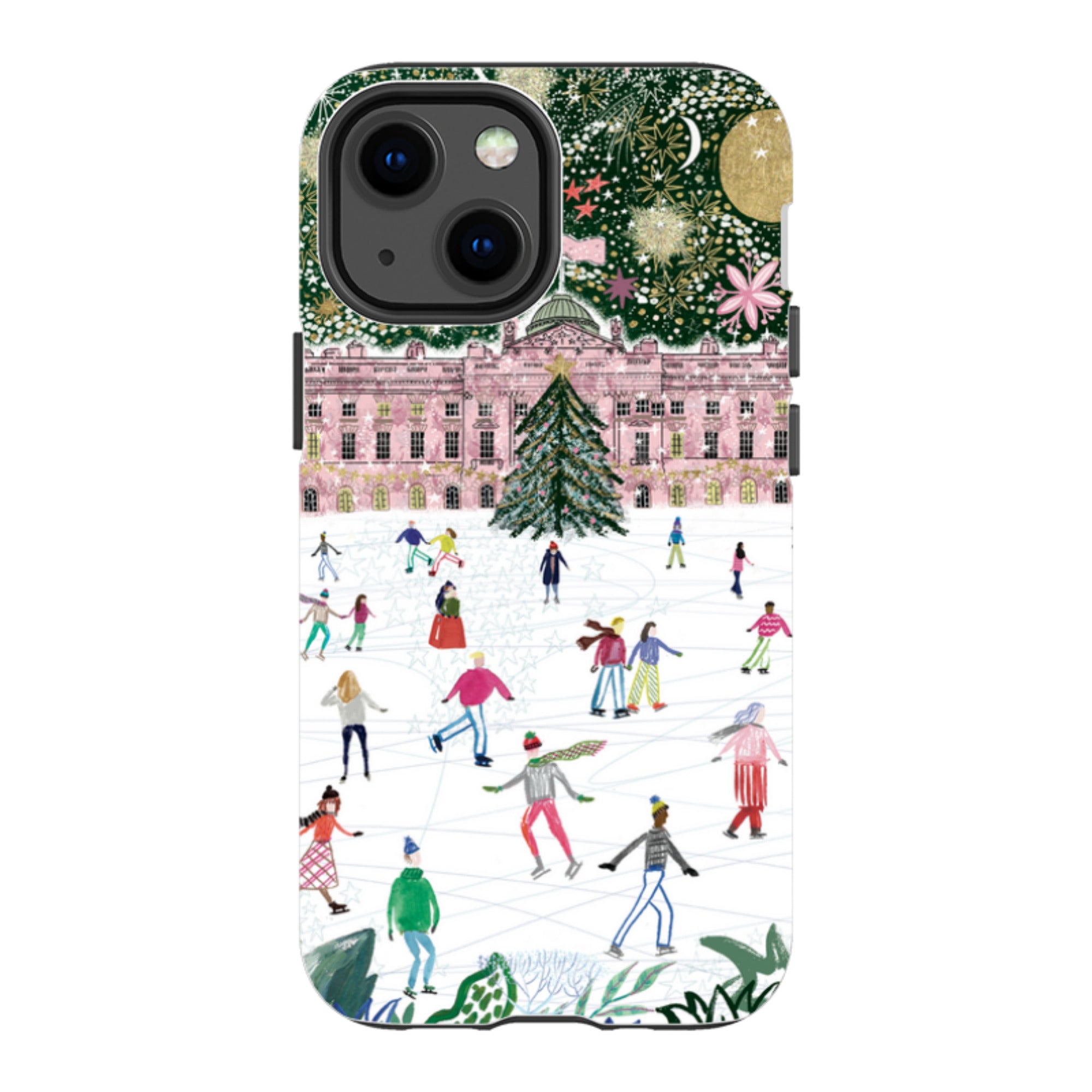 iPhone Tough Case - Skating At Somerset House By Emma Frances Grant