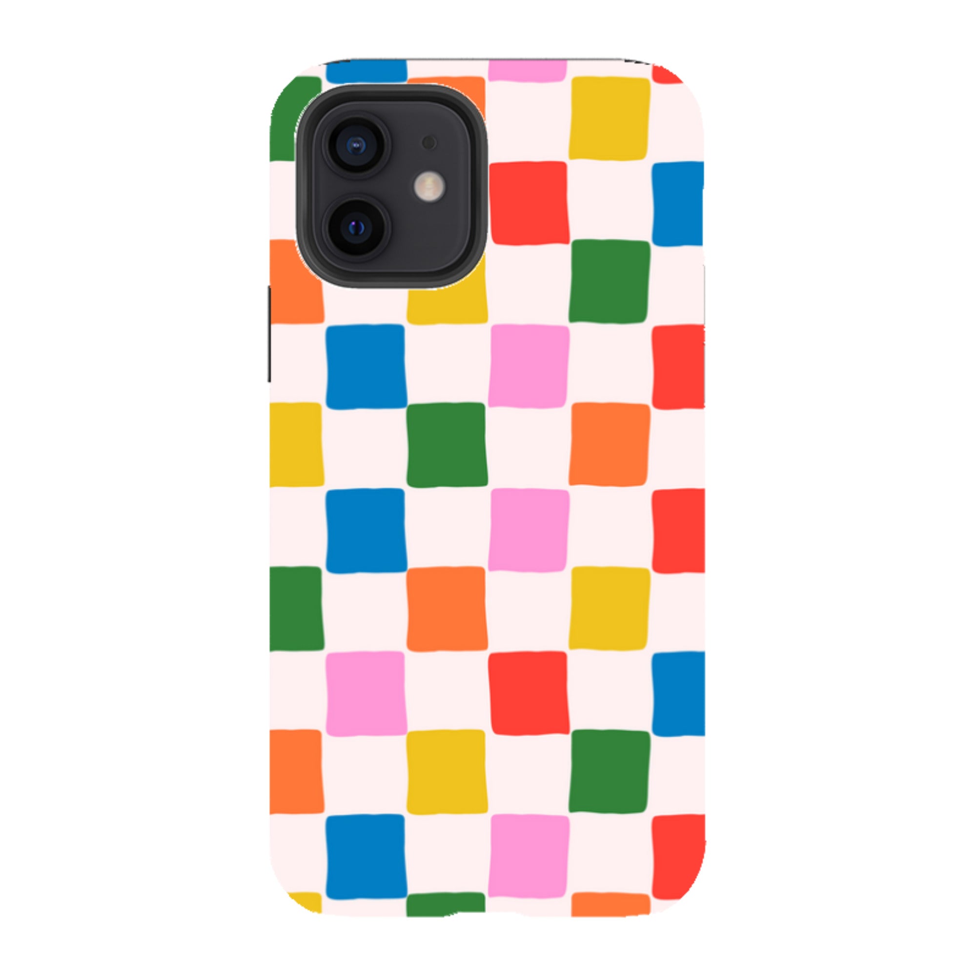iPhone Tough Case -Multi Tiles