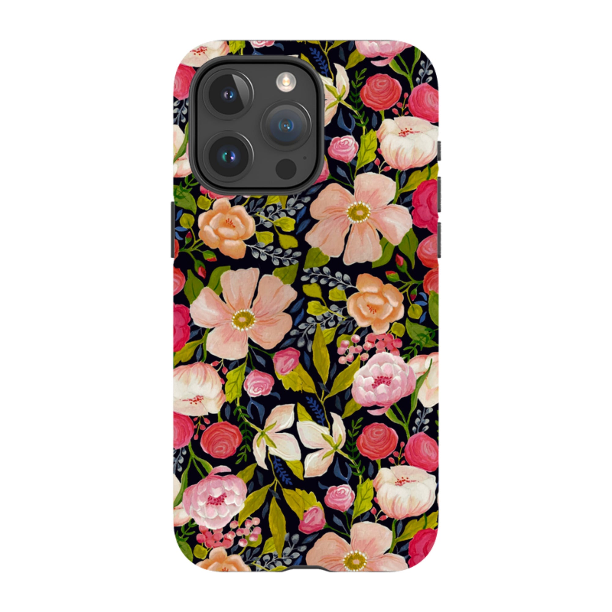 iPhone Tough Case - Vintage Roses By Bex Parkin