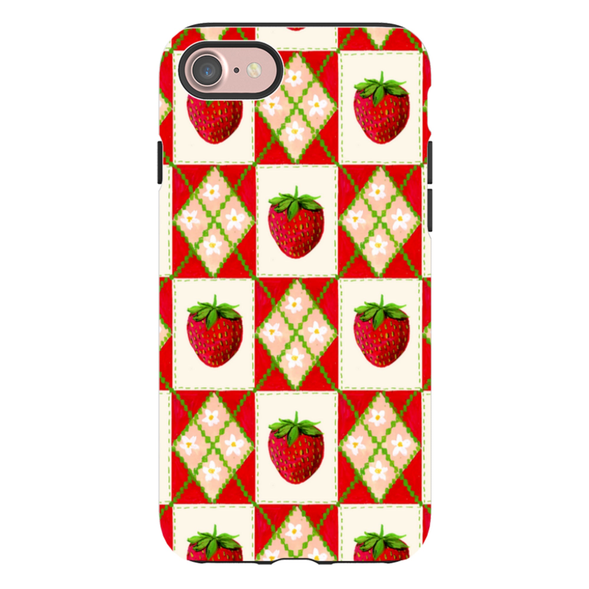 iPhone Case - Strawberries II By Abby Jacobs