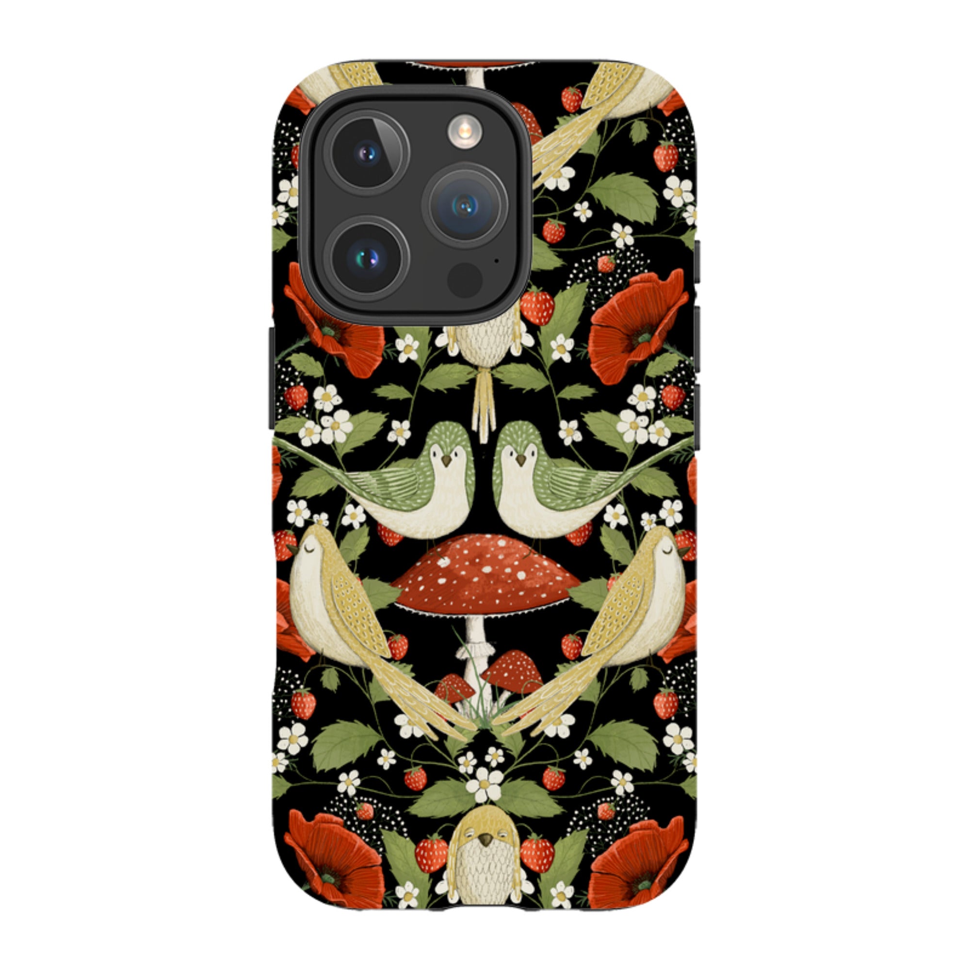 iPhone MagSafe Tough Case - Red Poppies By Maja Lindberg