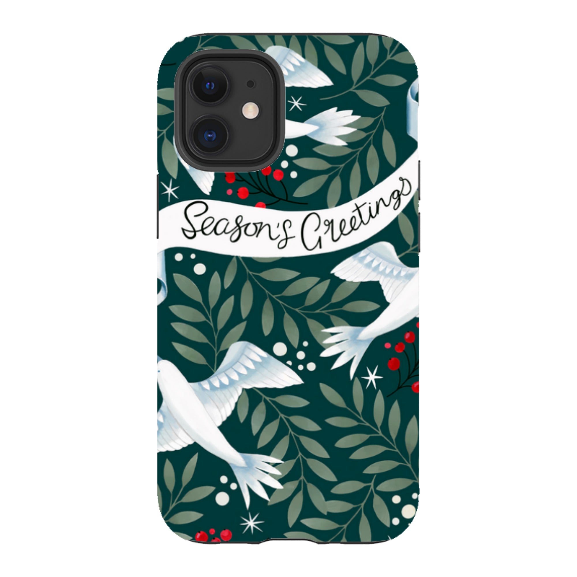 iPhone Tough Case - Seasons Greetings By Bex Parkin