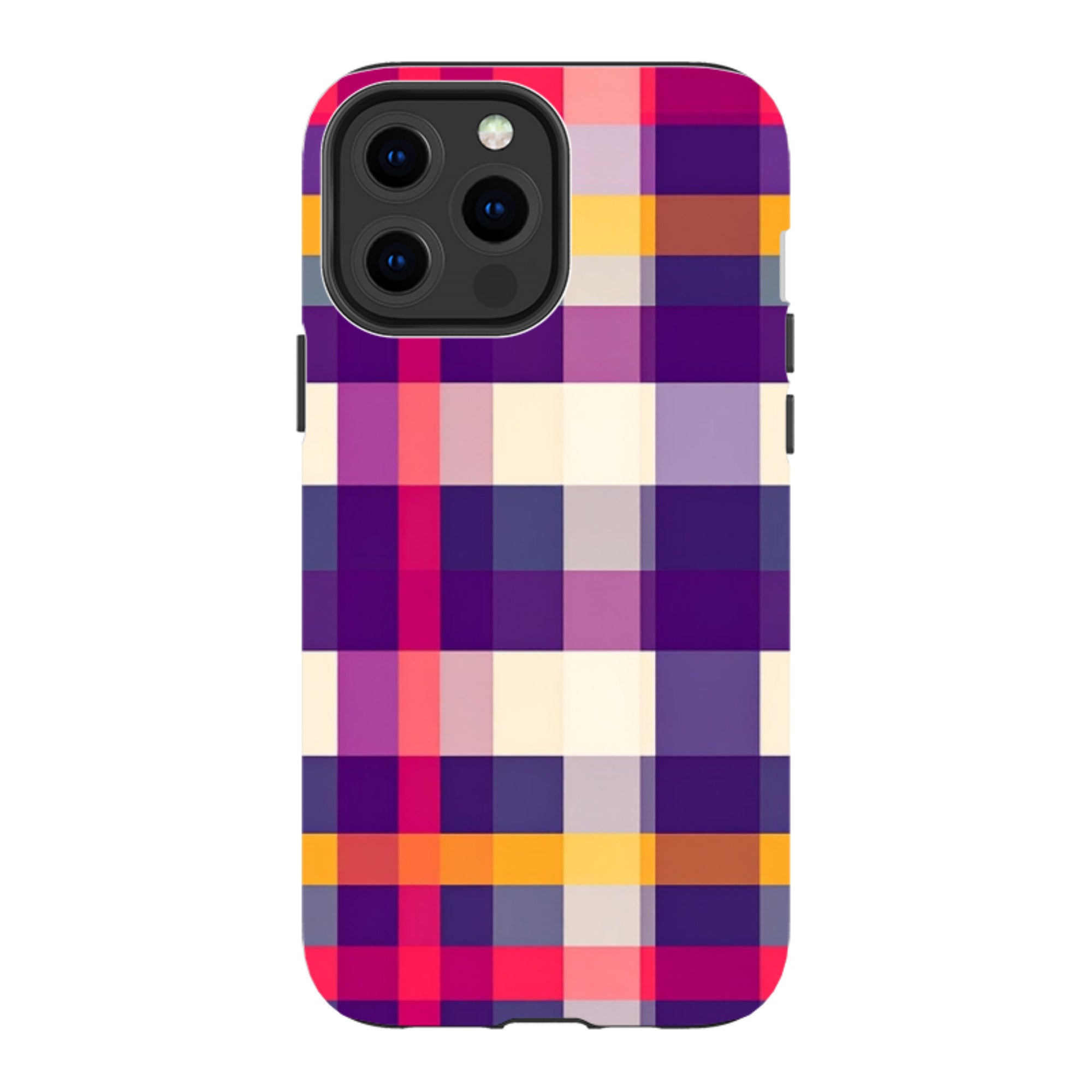 iPhone MagSafe Tough Case - Durban Gingham