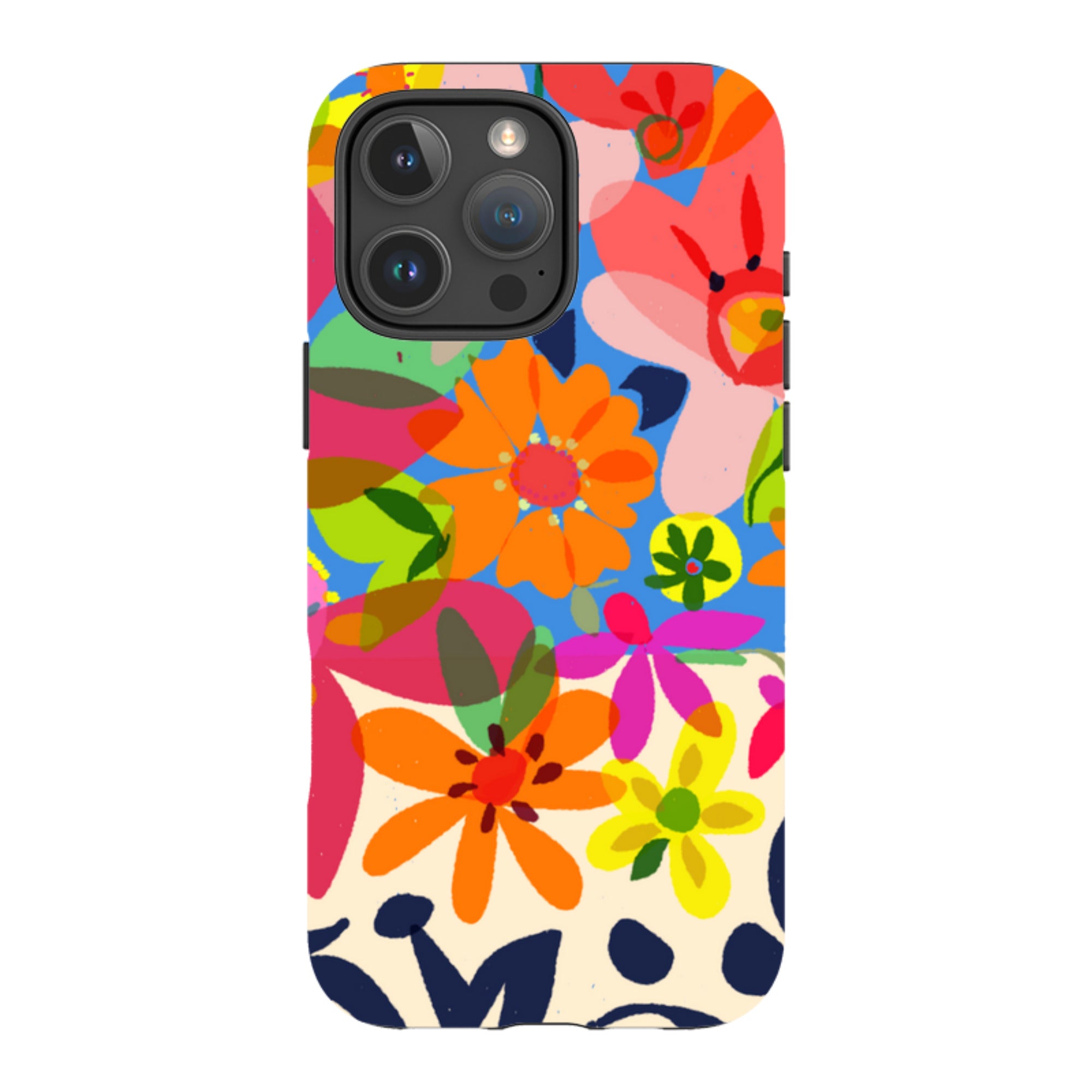 iPhone Tough Case - Beautiful Blooms By Sarah Campbell