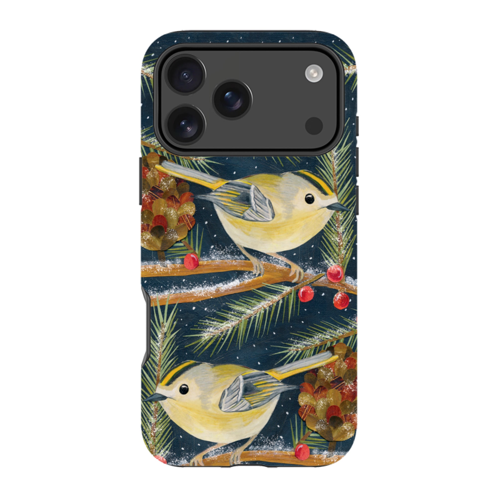iPhone MagSafe Tough Case - Goldcrest By Tracey English