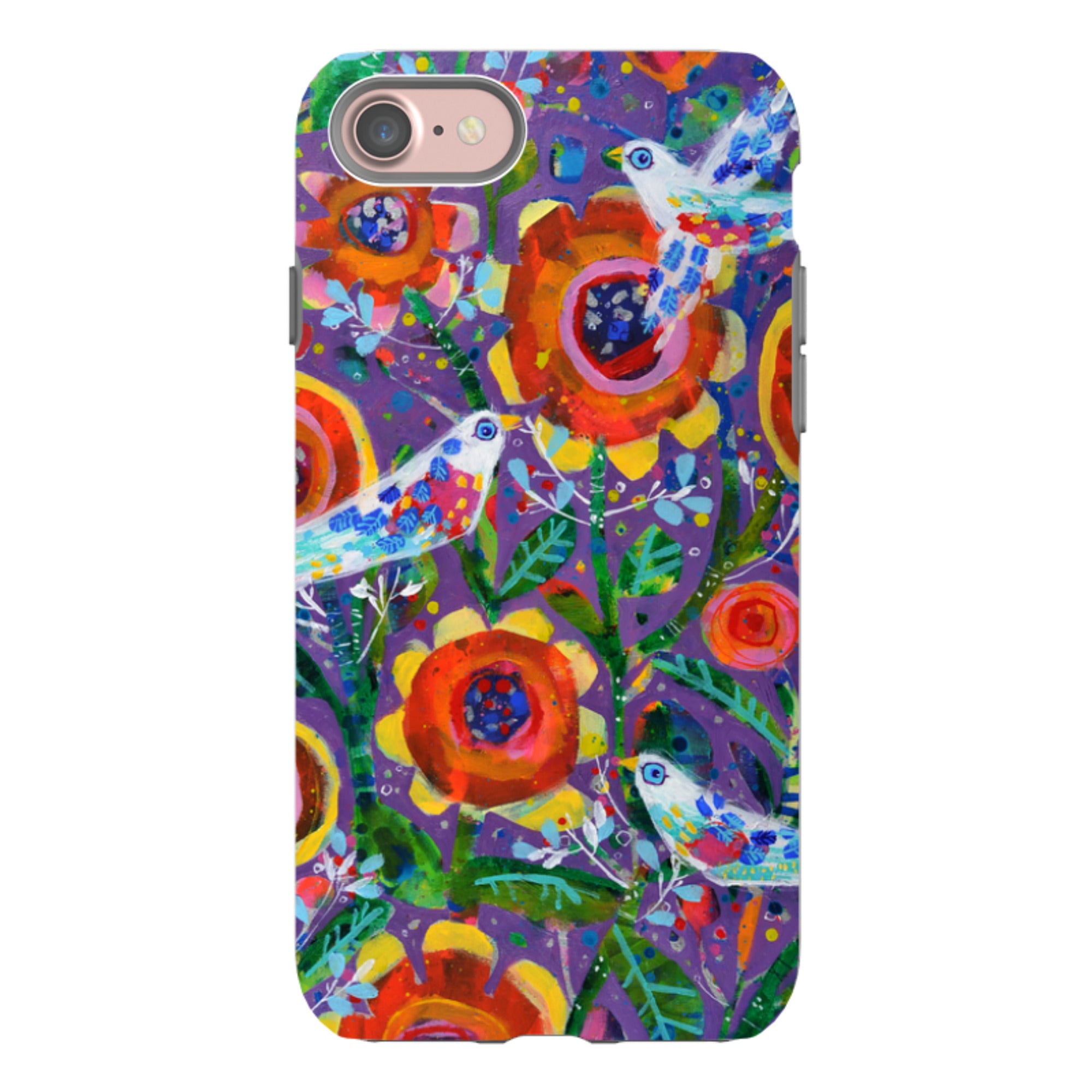 iPhone Tough Case - Garden Party By Claire West