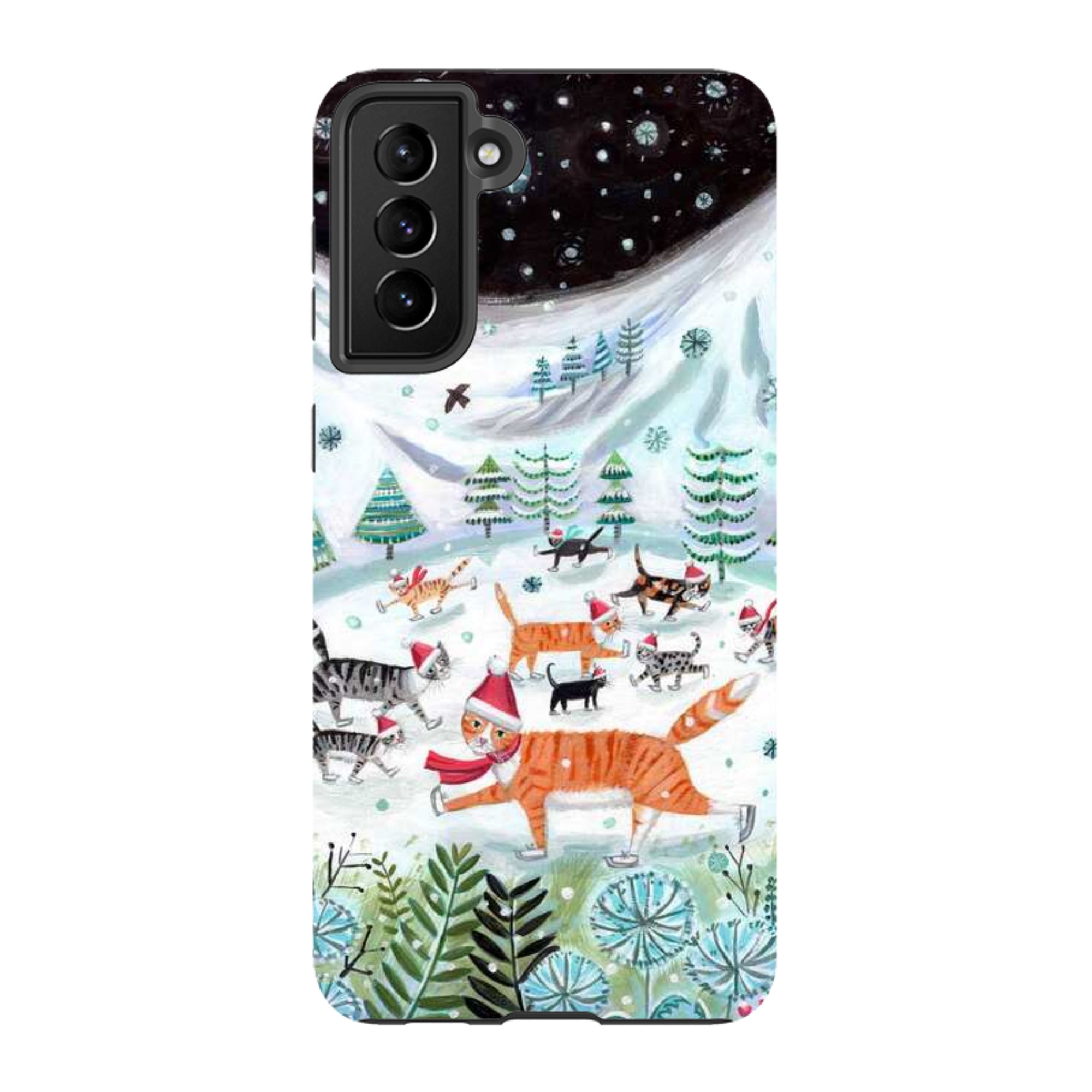 Samsung Tough Case - Cats On Ice By Mary Stubberfield