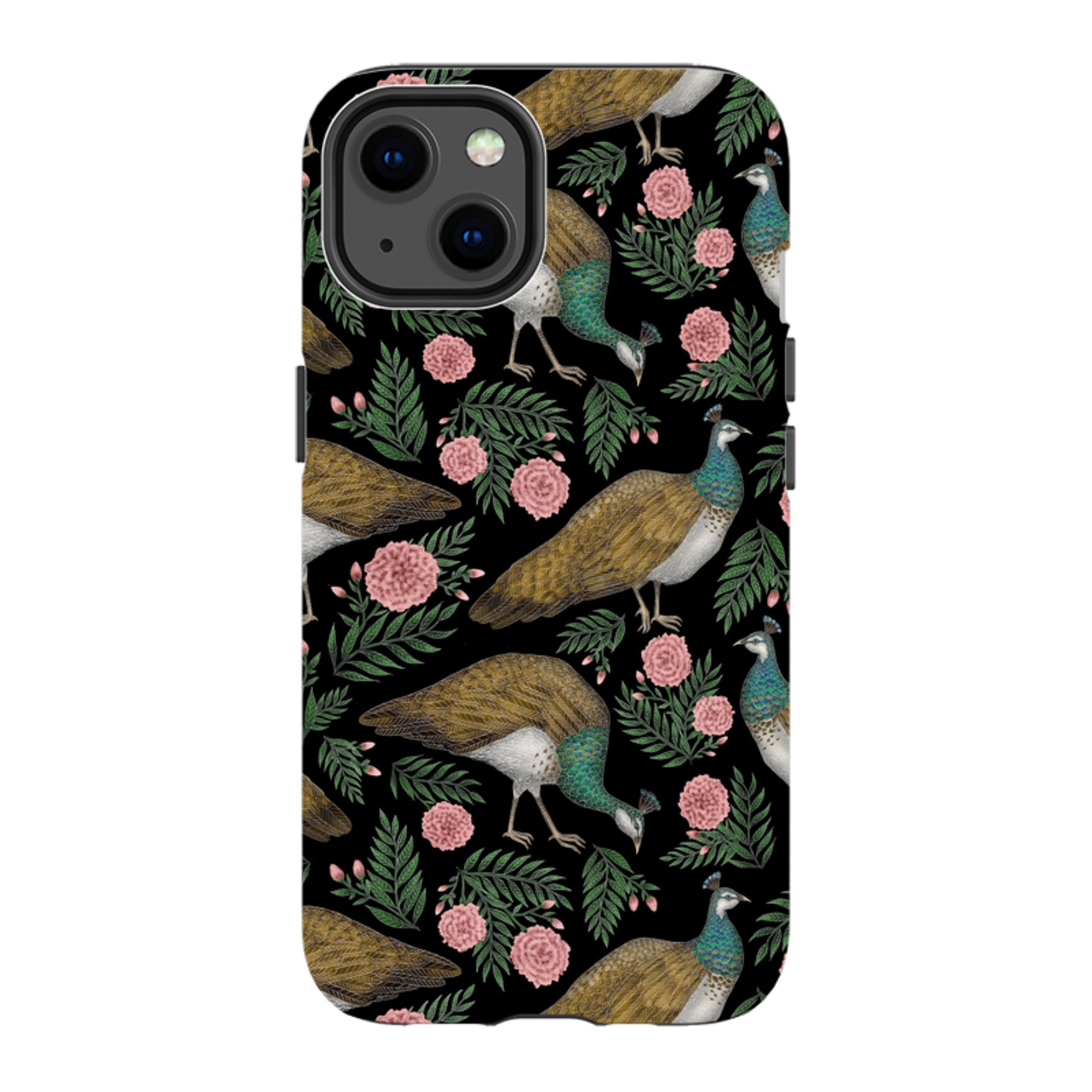 iPhone Tough Case - Peahen By Catherine Rowe