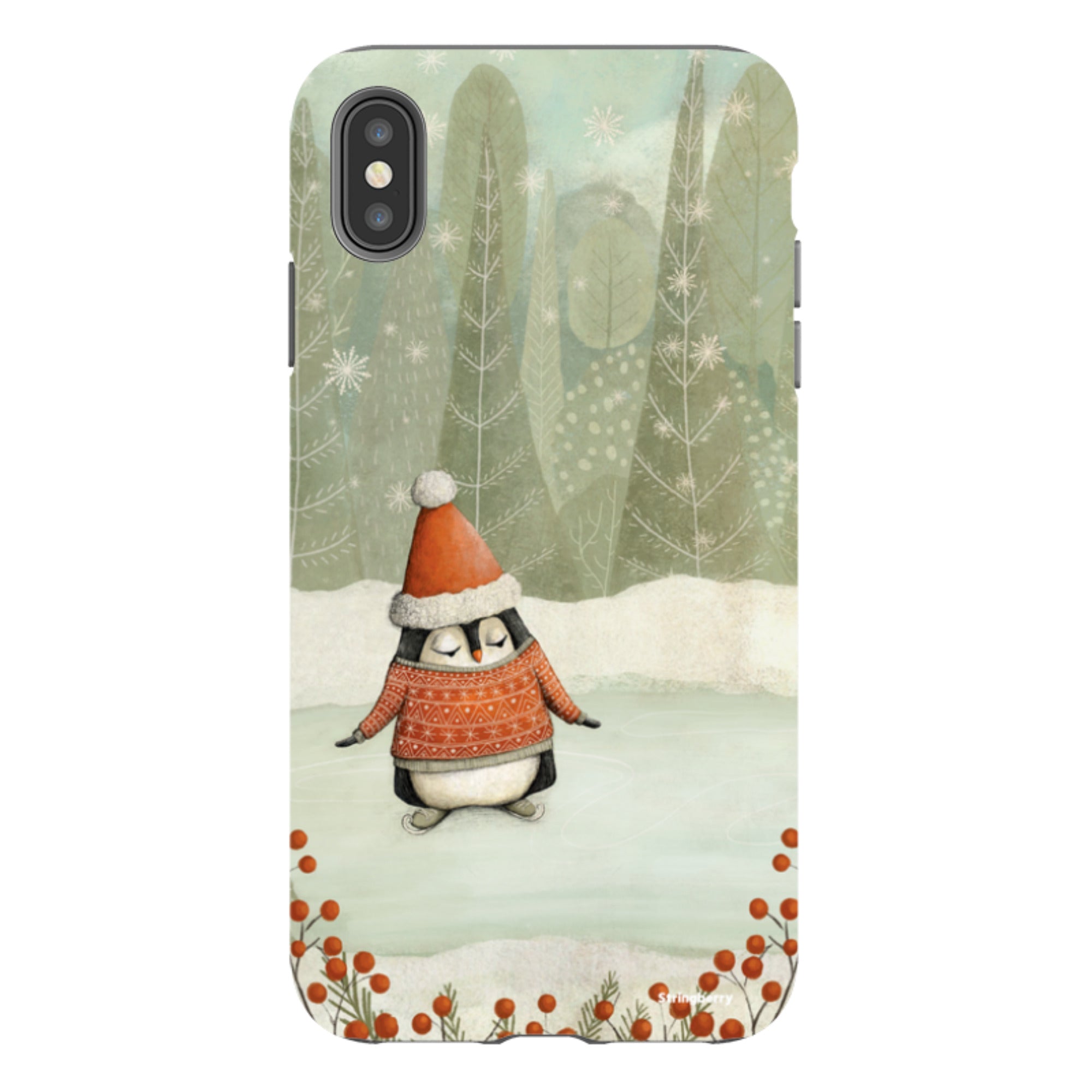 iPhone Tough Case - Penguin By Maja Lindberg