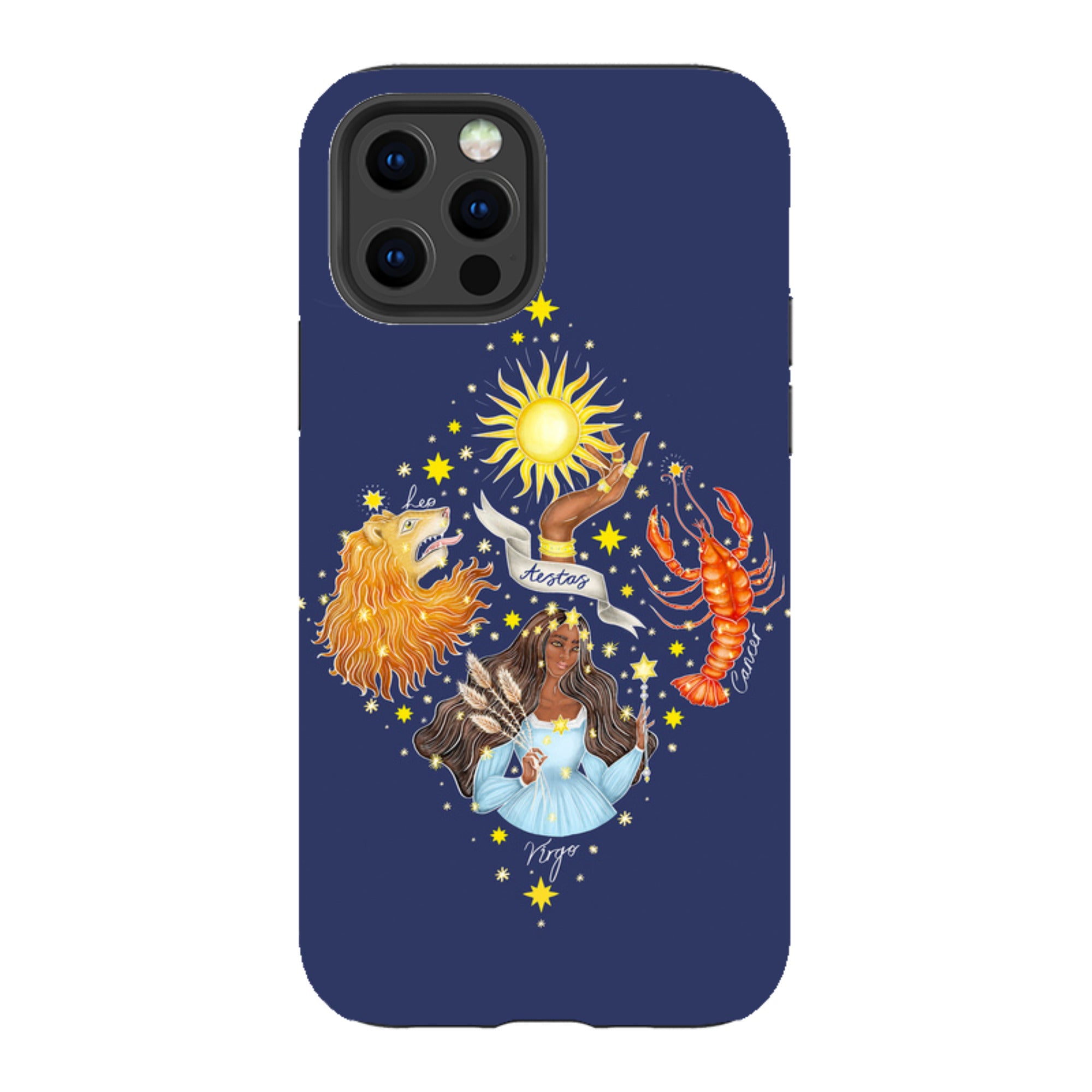 iPhone Tough Case - Summer Zodiac By Catherine Rowe