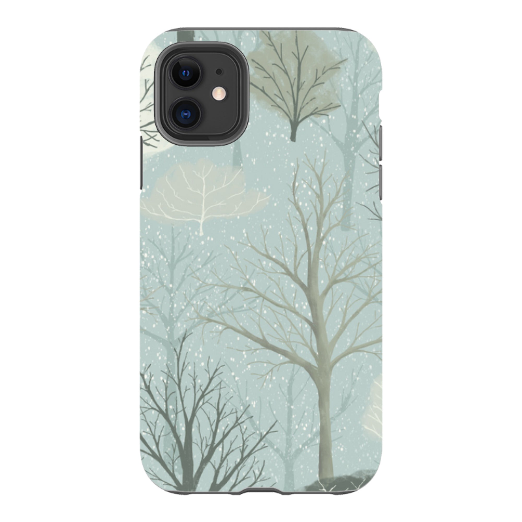 iPhone Tough Case - Winter Trees By Maja Lindberg