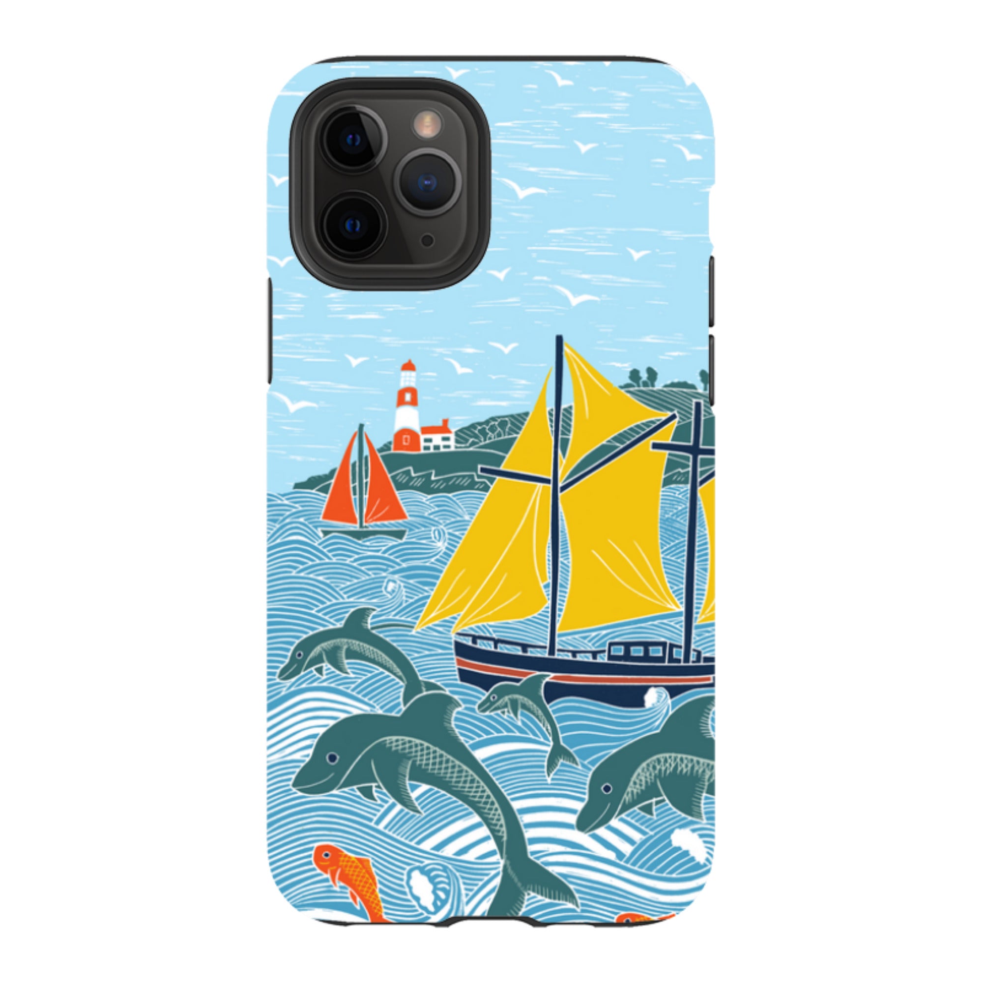 iPhone Case - Dolphins By Kate Heiss