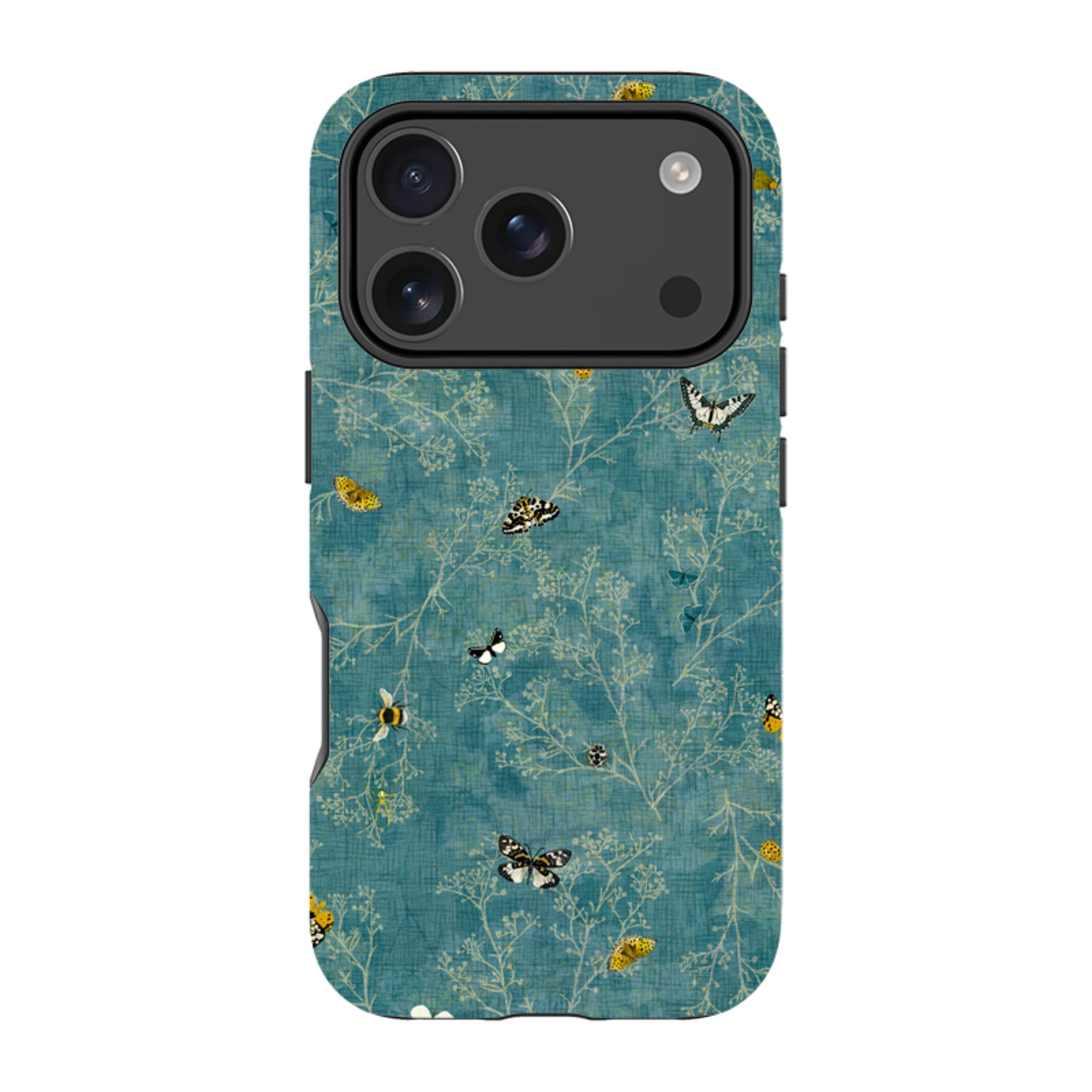 iPhone MagSafe Tough Case - Chinoiserie Garden Soft Sage By Katherine Quinn