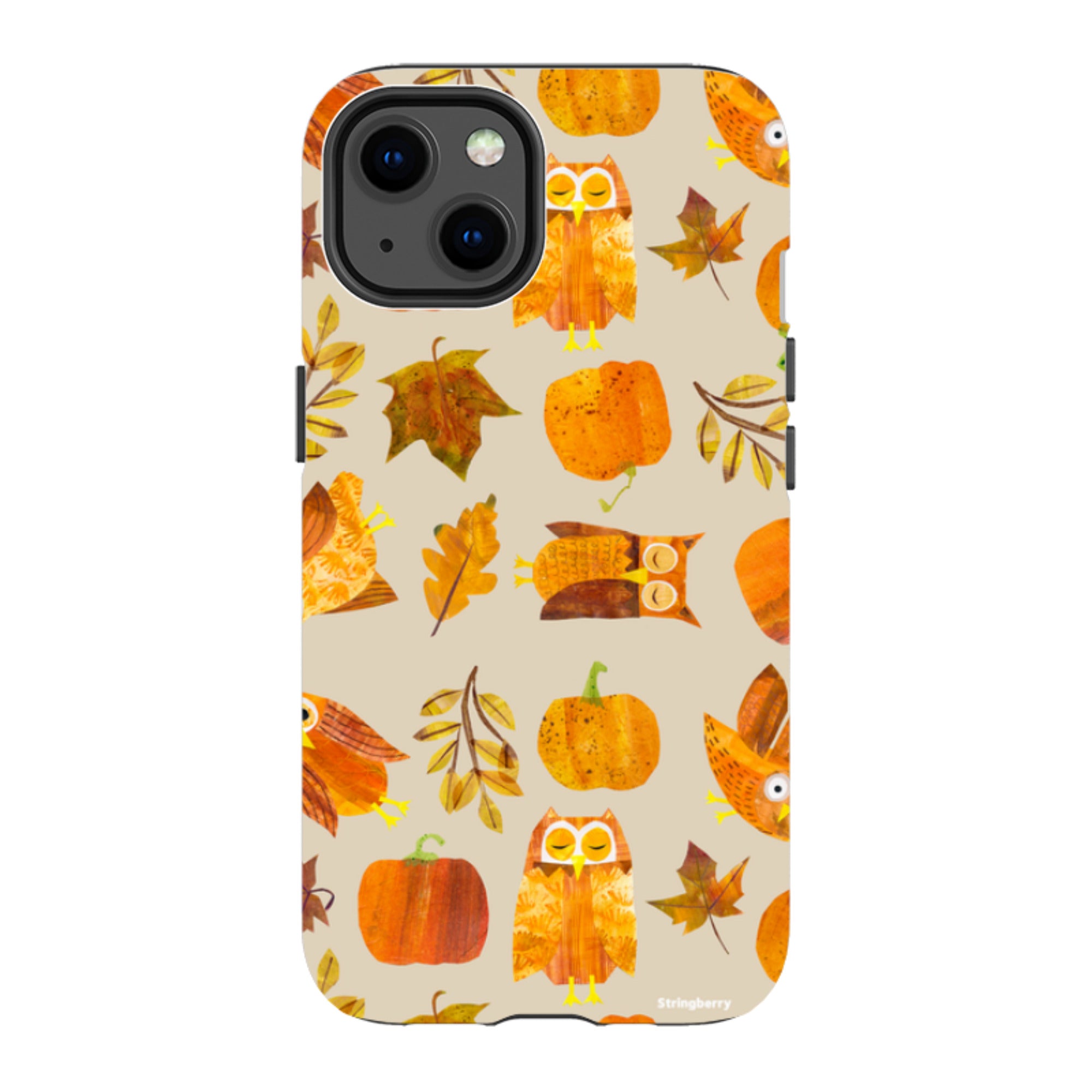 iPhone MagSafe Tough Case - Pumpkins and Owls By Tracey English