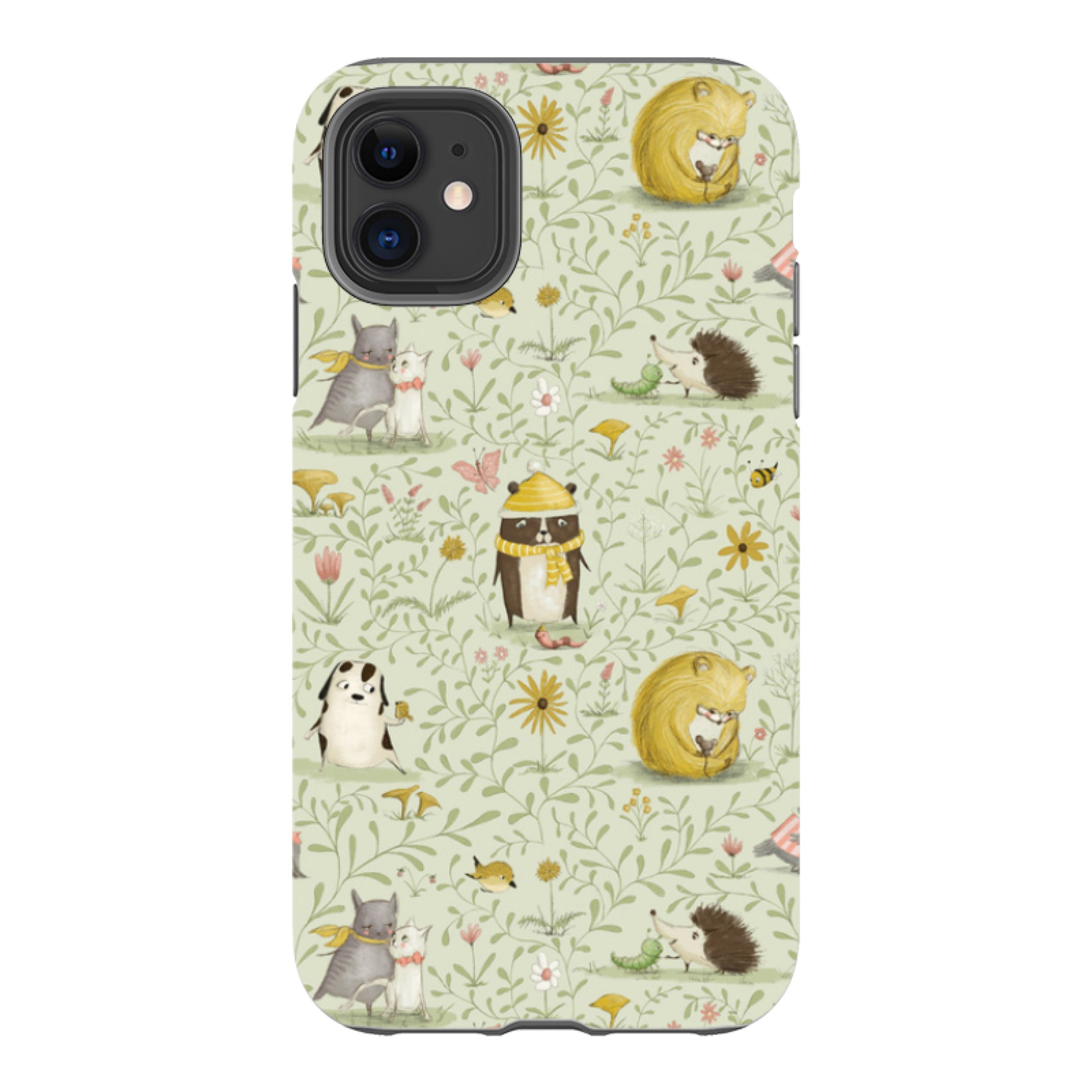 iPhone Tough Case - Animal Meetings By Maja Lindberg