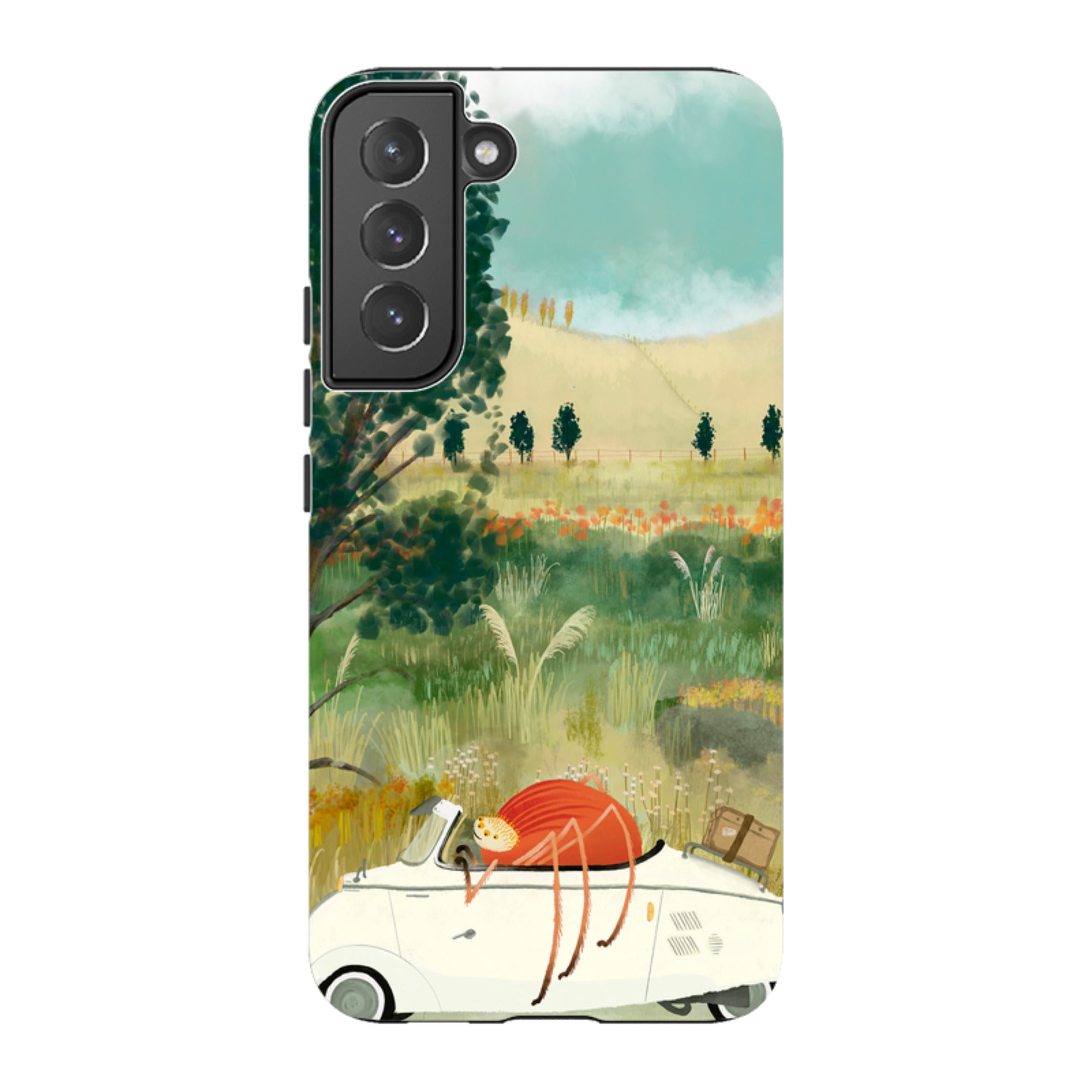 Samsung Tough Case - Happy Travels By Katherine Quinn