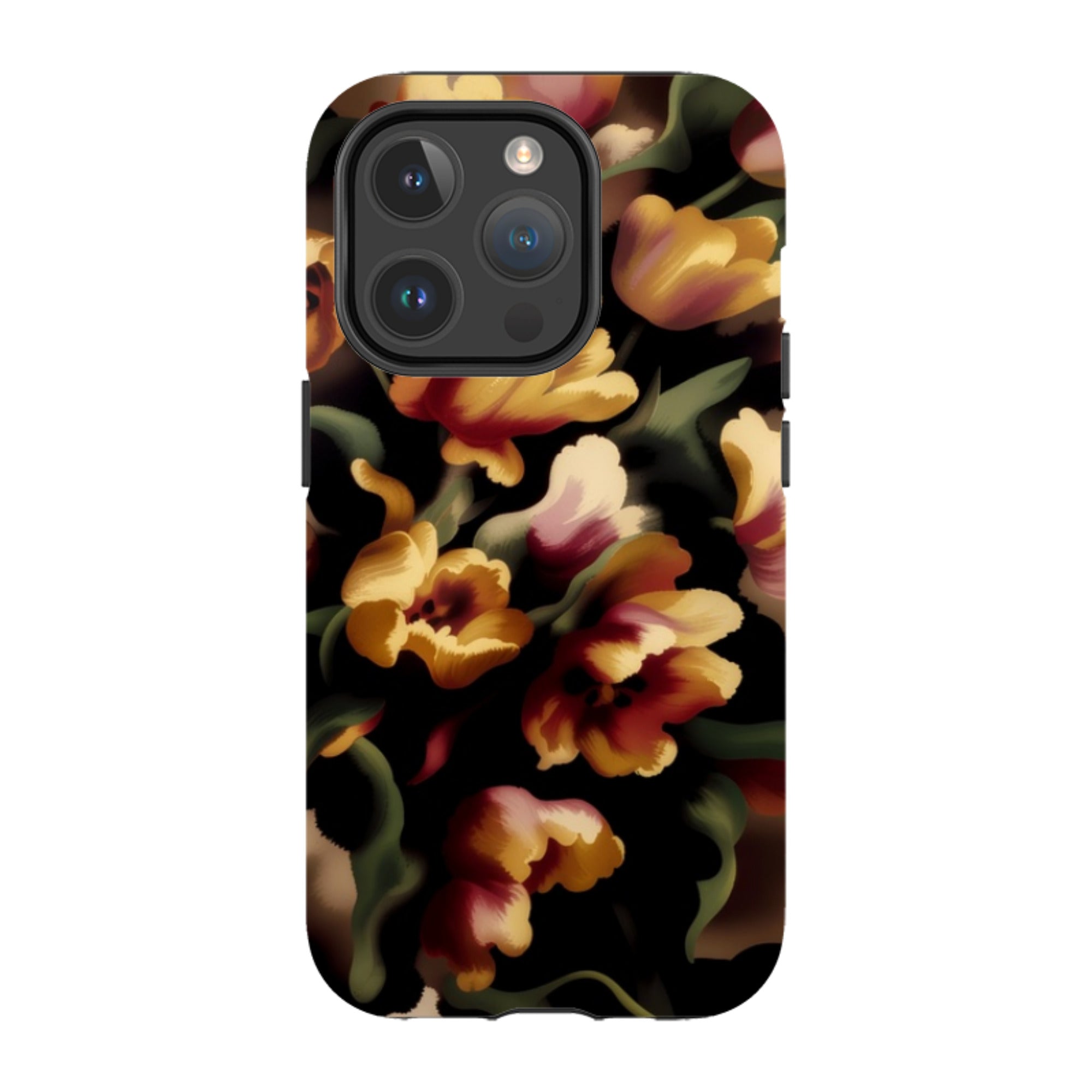 iPhone MagSafe Tough Case - Cloudy Tulips