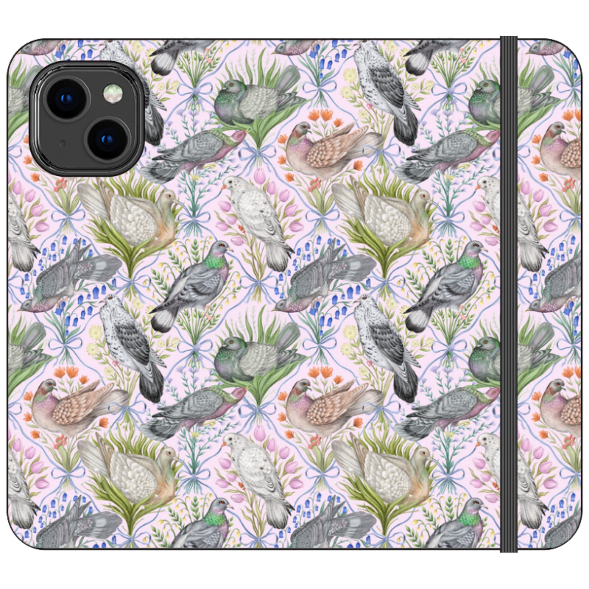 Pigeon Pals Wallet Case By Catherine Rowe