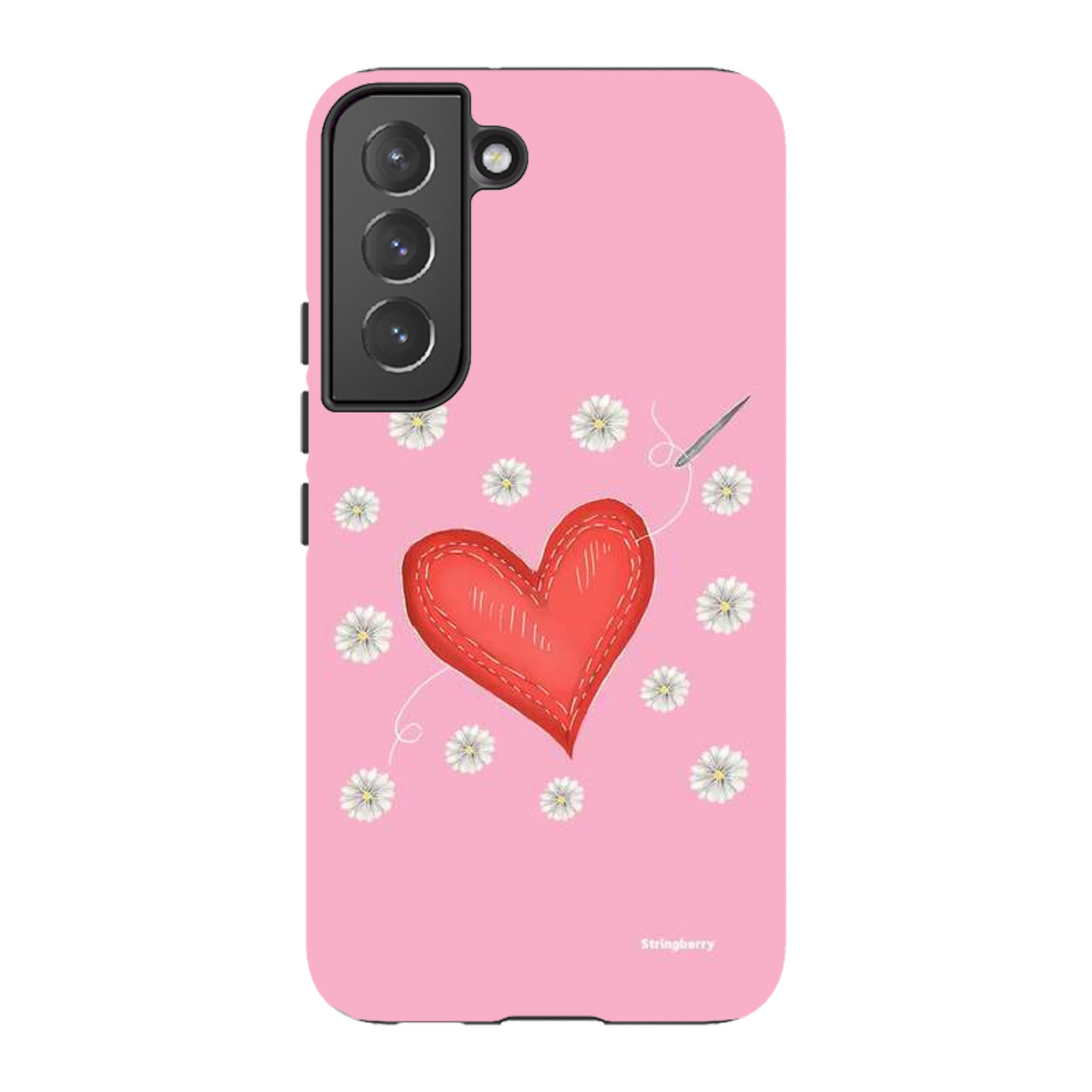 Samsung Tough Case - Love Heart Sewing By Catherine Rowe