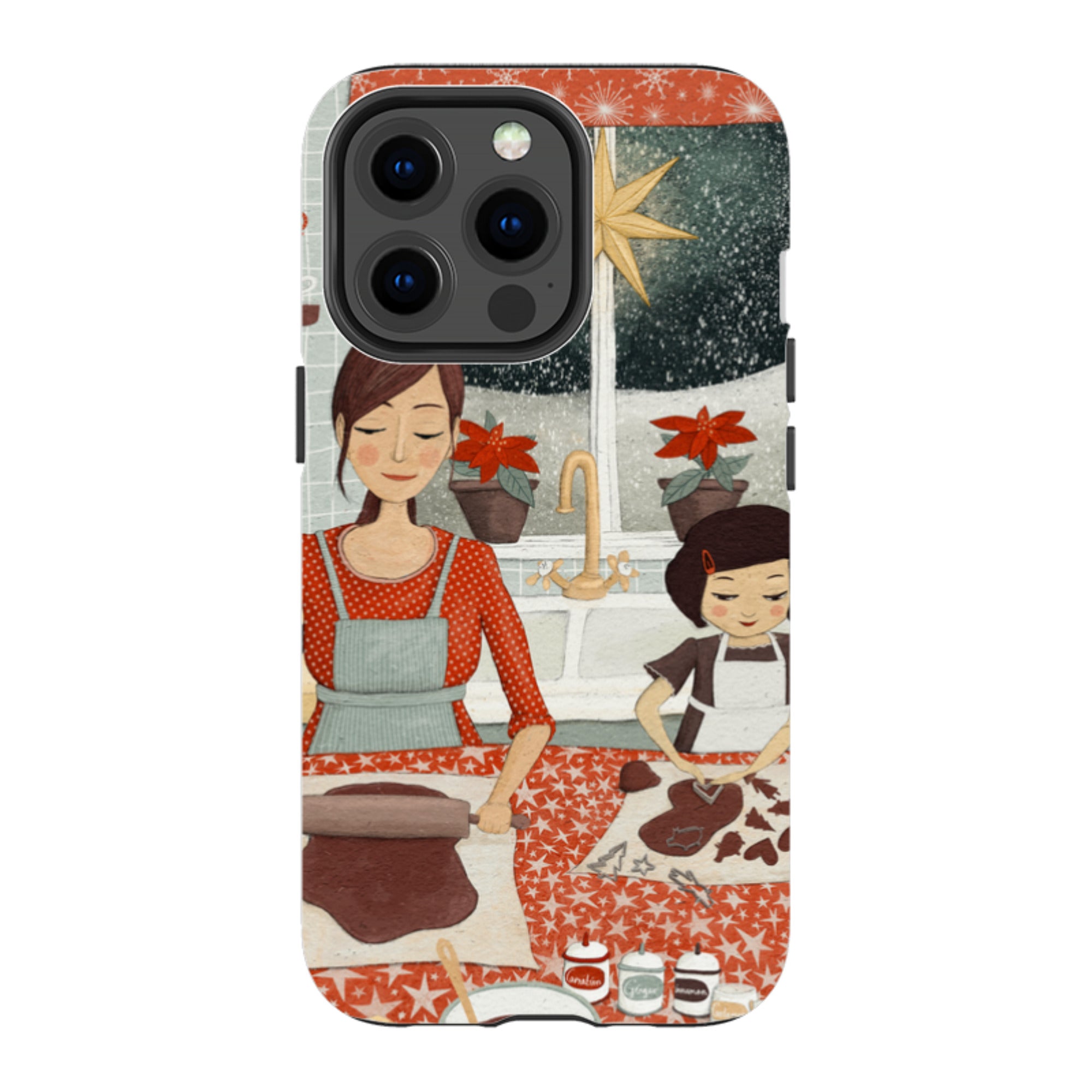 iPhone Tough Case - Sugar and Spice By Maja Lindberg