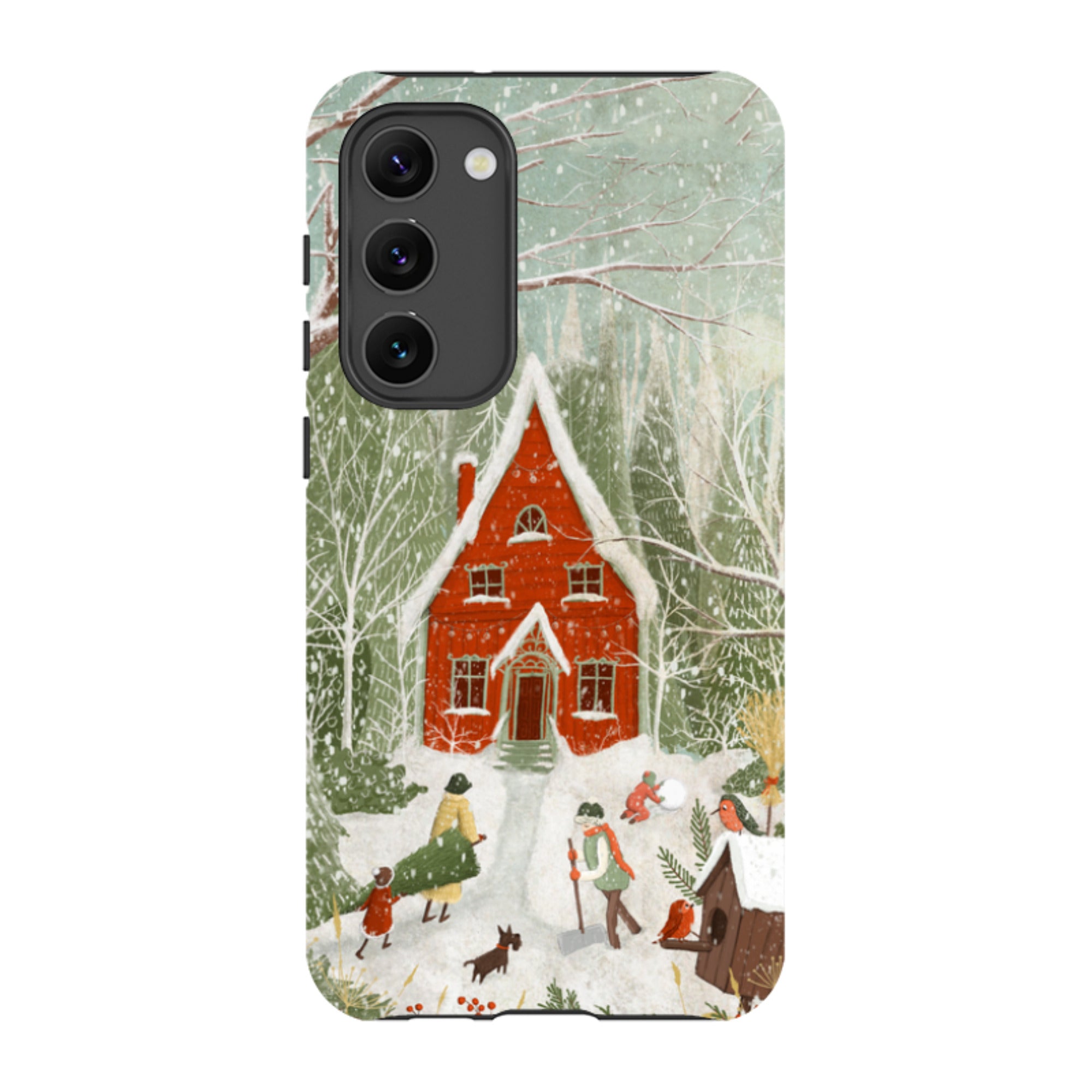 Samsung Tough Case - Christmas Garden Day By Maja Lindberg