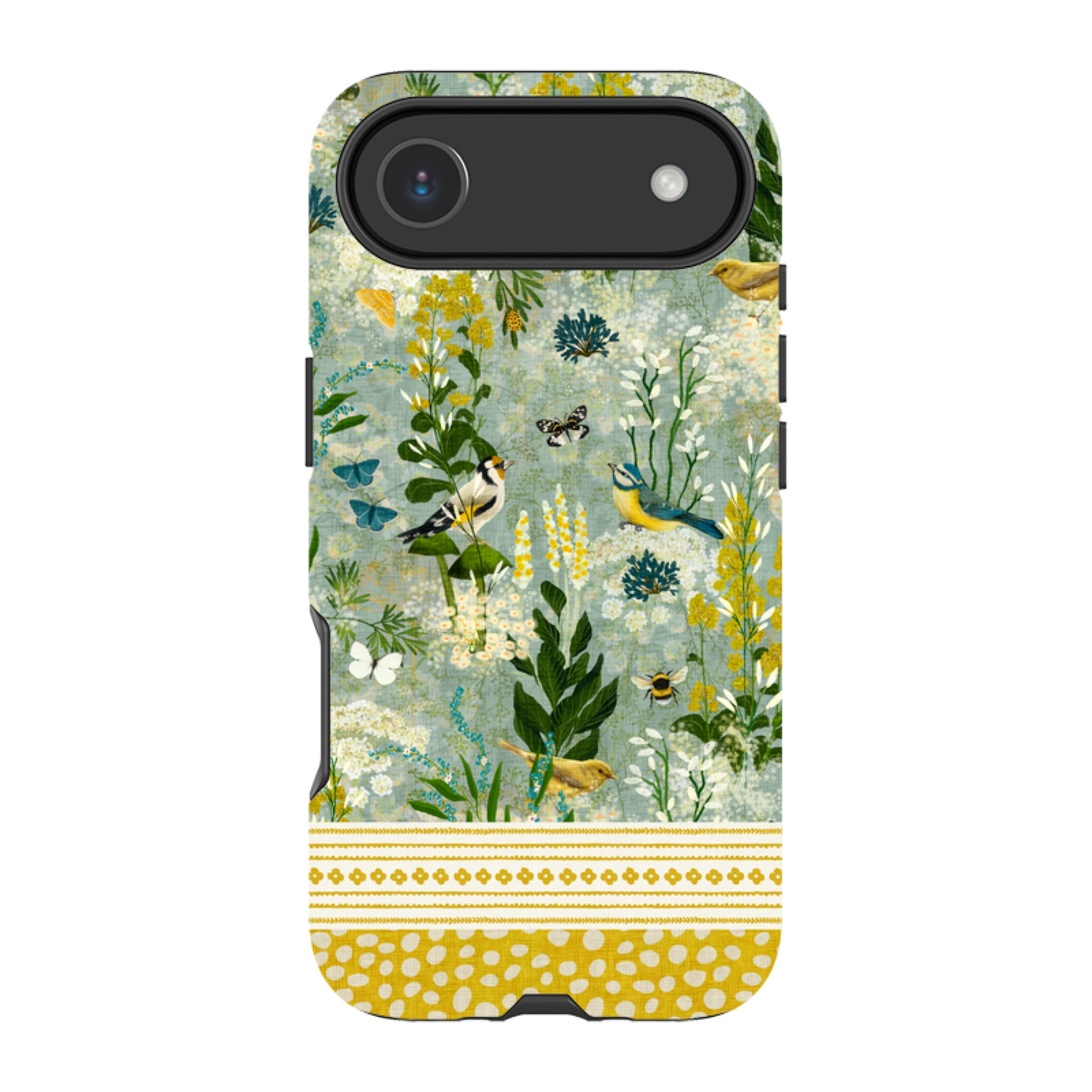 iPhone Tough Case - Song Bird Garden 2 By Katherine Quinn