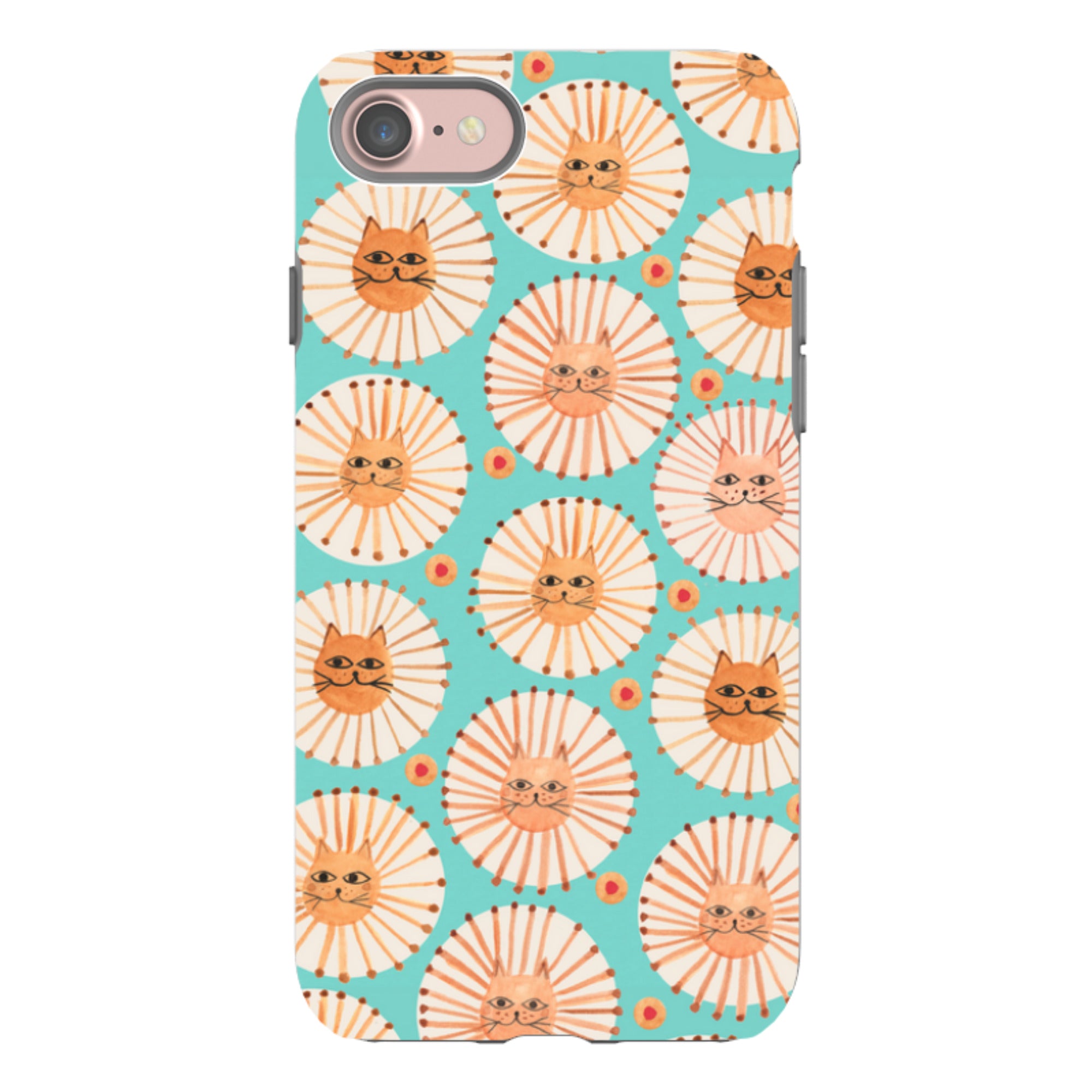 iPhone Tough Case - Wild Cats By Gabriela Larios