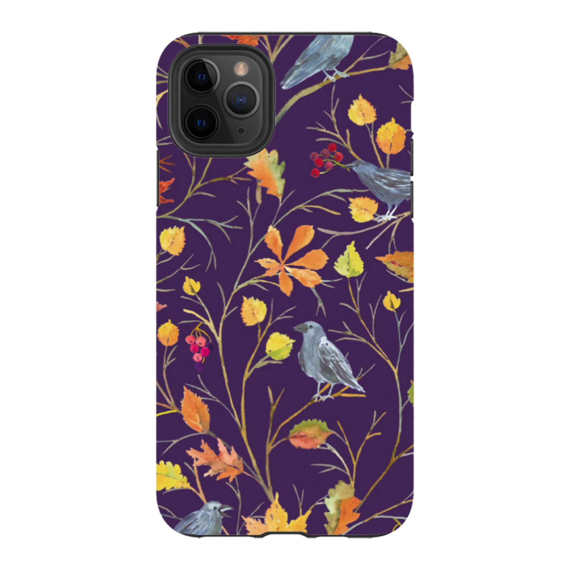 iPhone Tough Case - Autumn Pattern By Elisabeth Haager