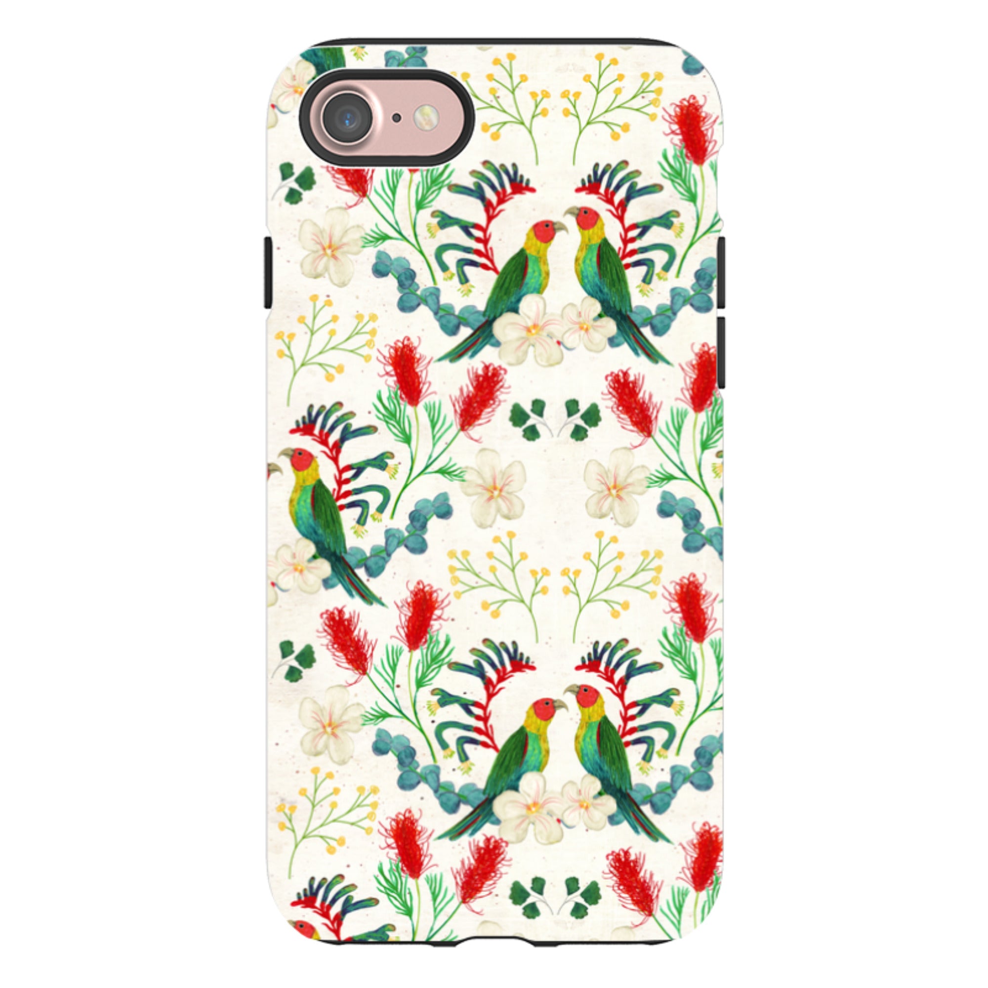 iPhone Tough Case - Rainbow Lorikeet By Katherine Quinn