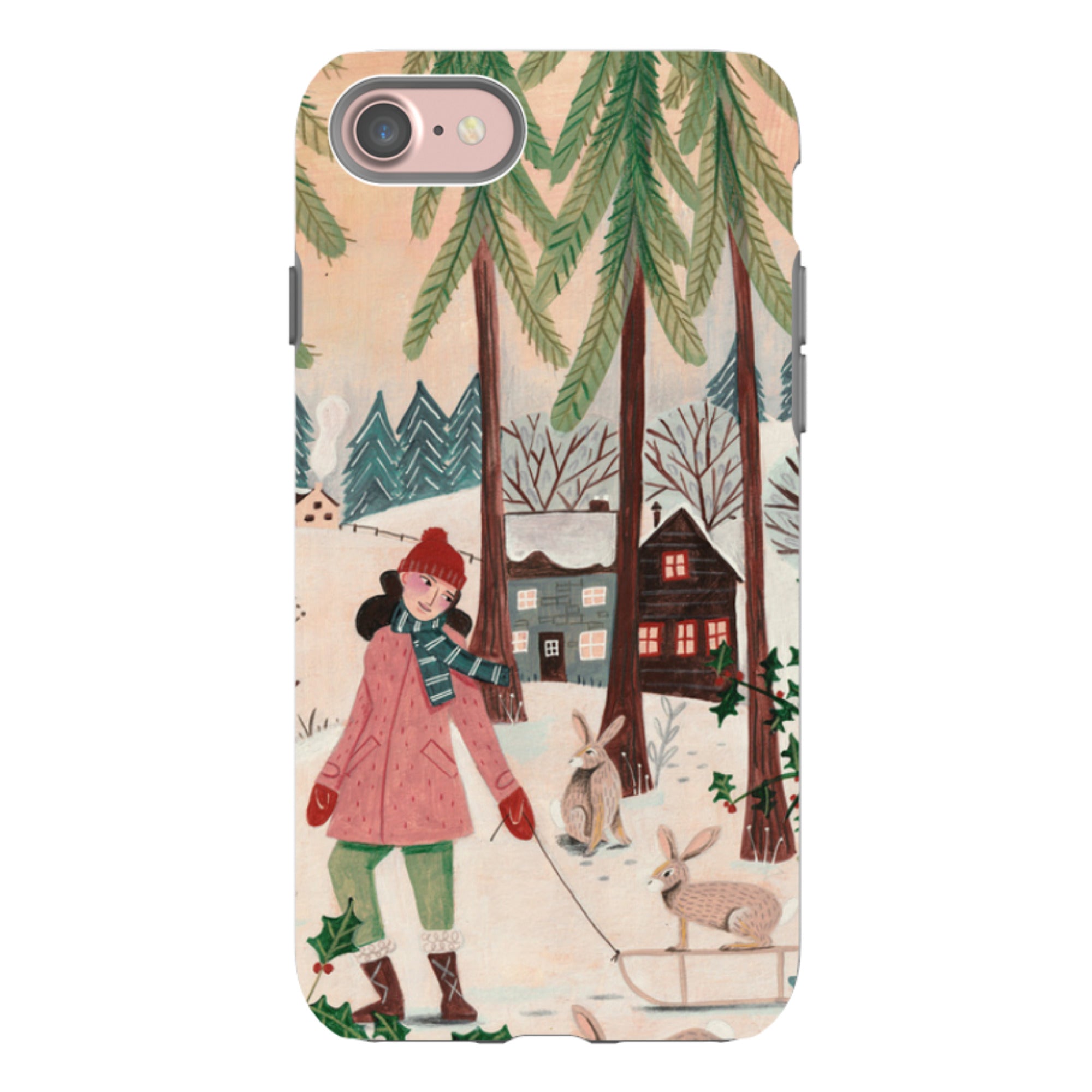iPhone Tough Case - Lets Go By Caroline Bonne Muller