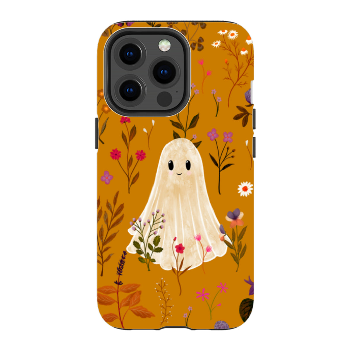 iPhone Tough Case - Ghost in the Garden - Spice Multi By Katherine Quinn