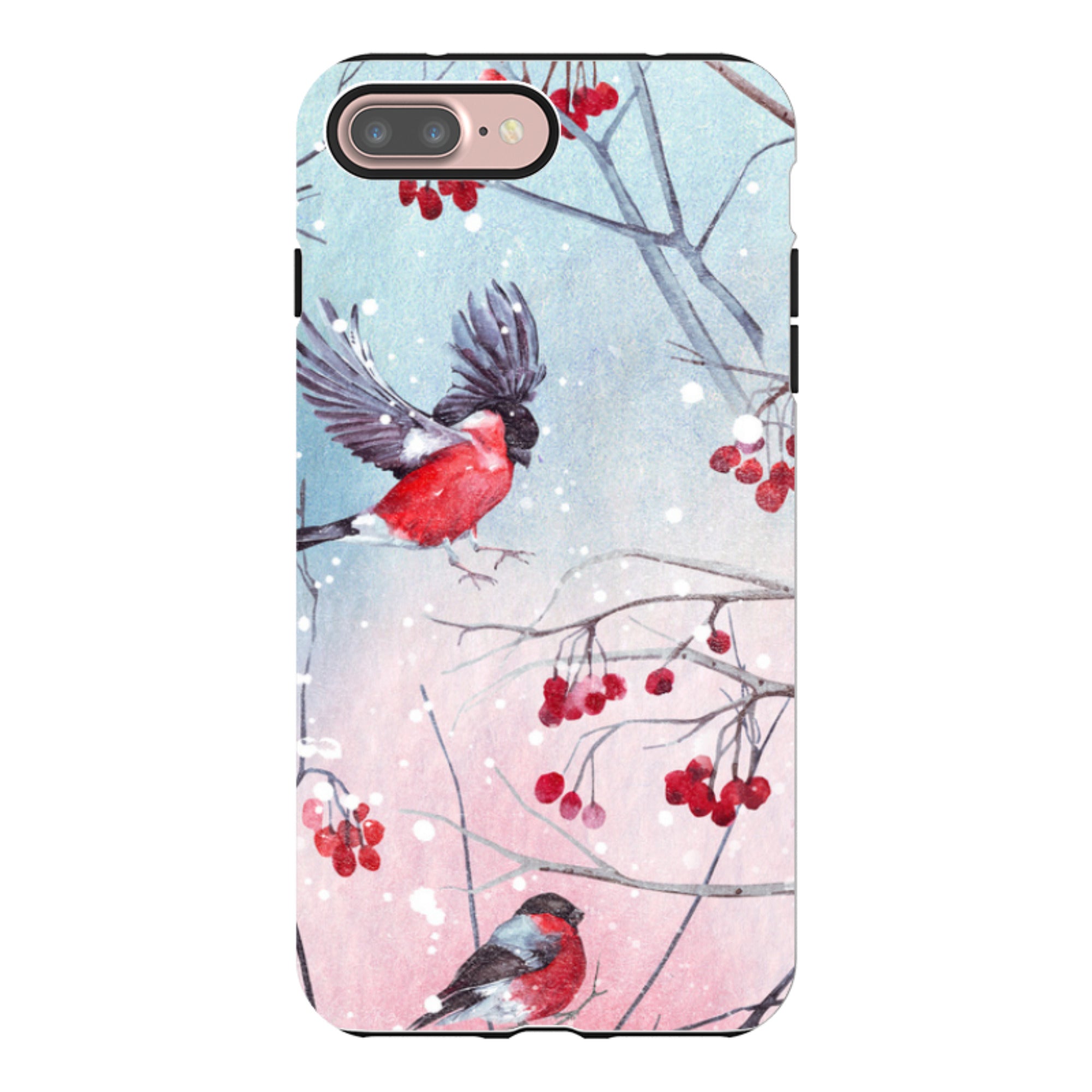 iPhone Tough Case - Birds And Berries