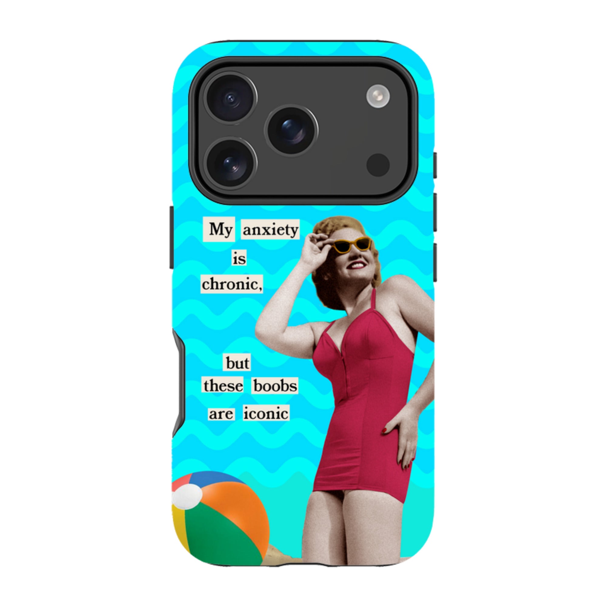 iPhone Tough Case - Boobs By Clare Jordan