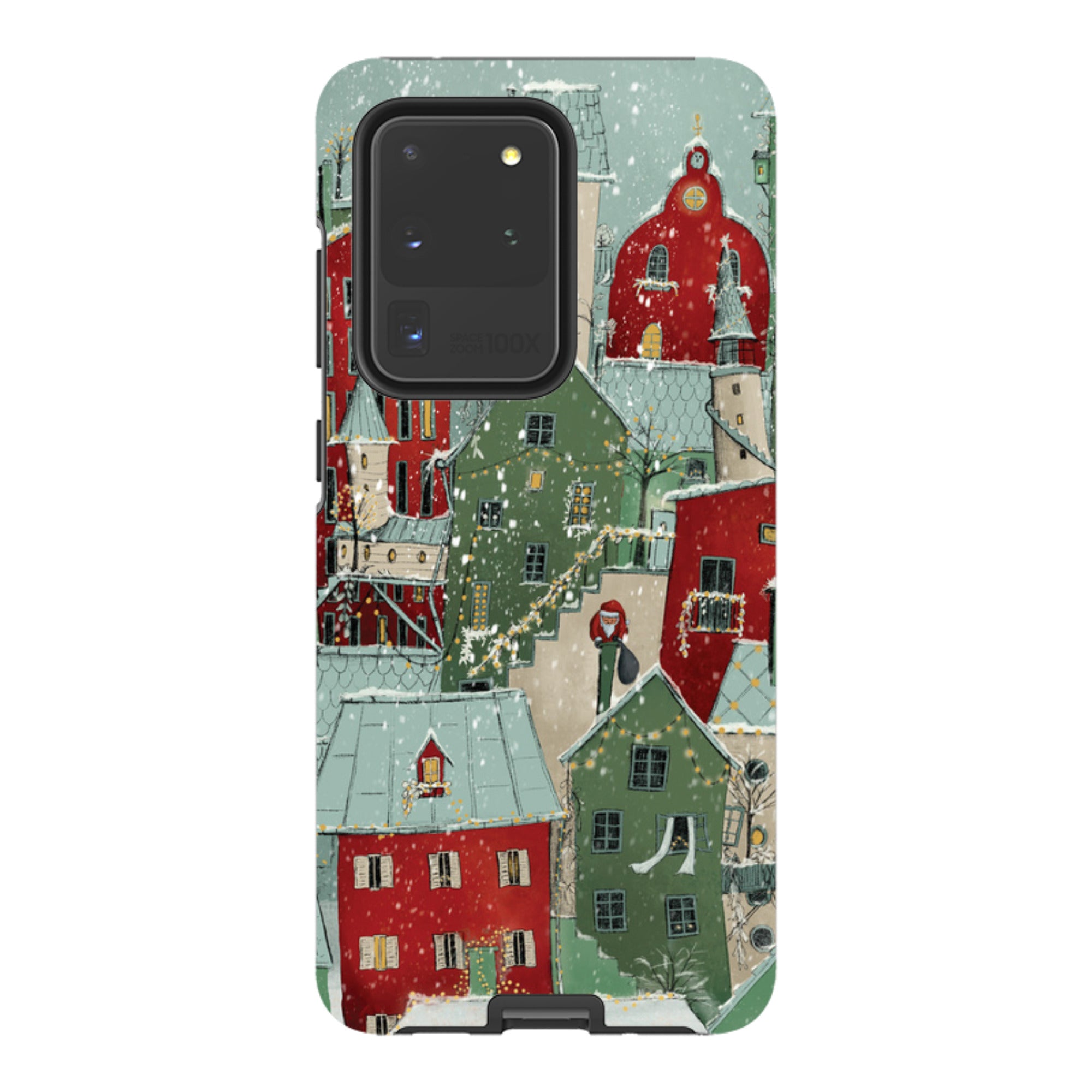 Samsung Tough Case - Citywinkles Red By Maja Lindberg