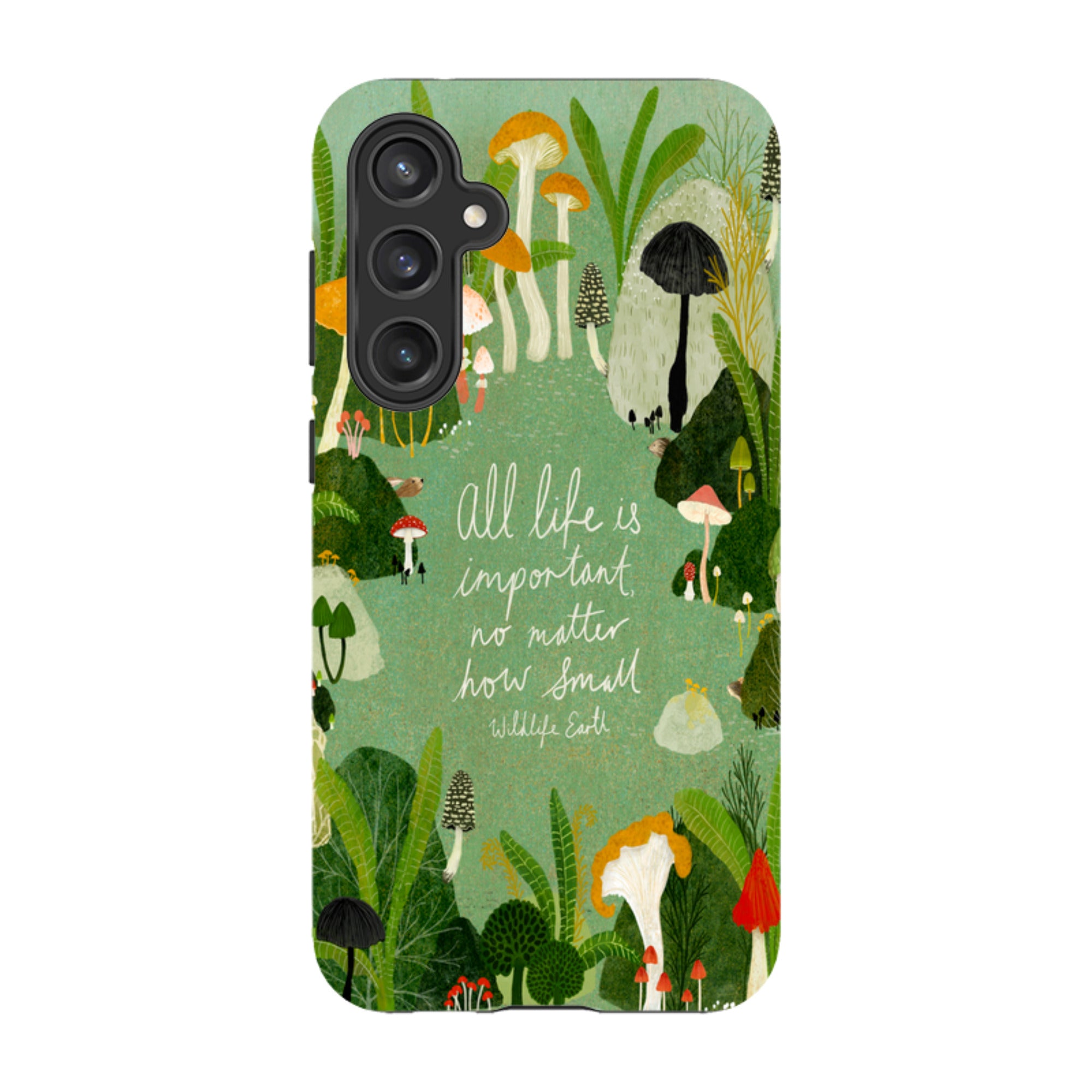 Samsung Tough Case - Wildlife Text By Katherine Quinn