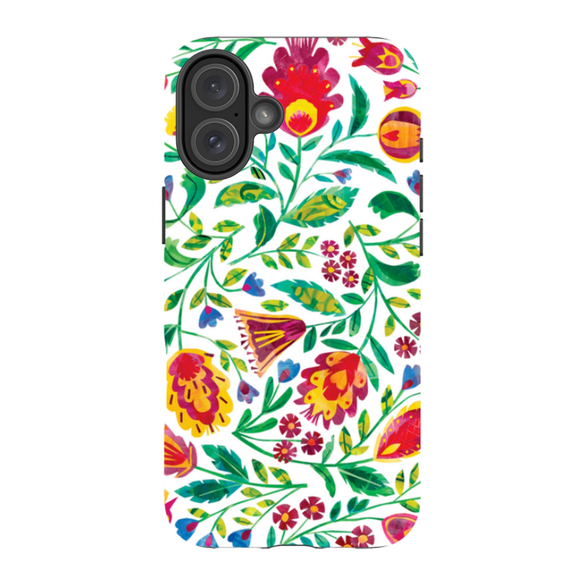 iPhone Tough Case - Folk Pattern By Tracey English