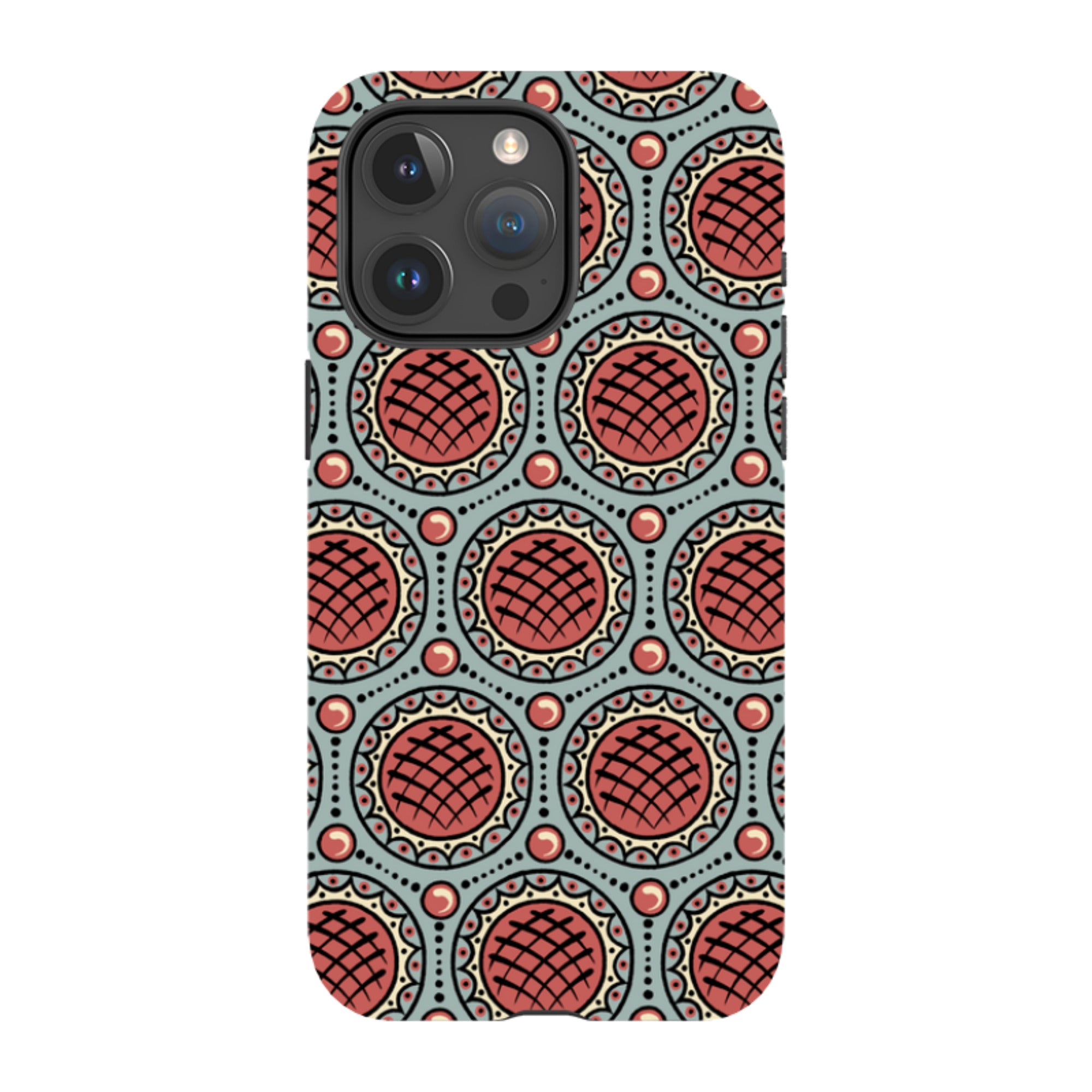 iPhone Tough Case - Charleston Red By Cressida Bell