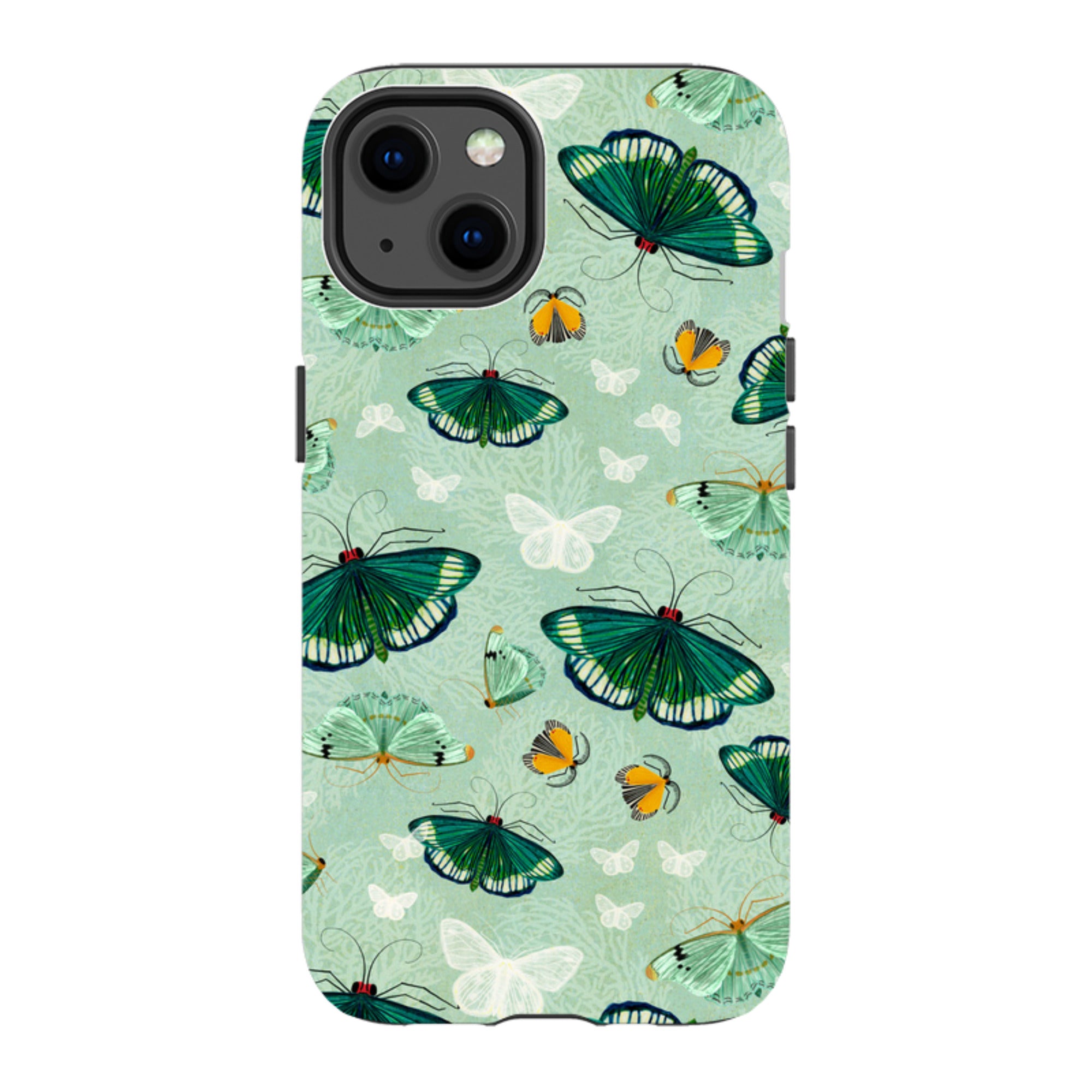 iPhone Tough Case - Night Flutter By Katherine Quinn