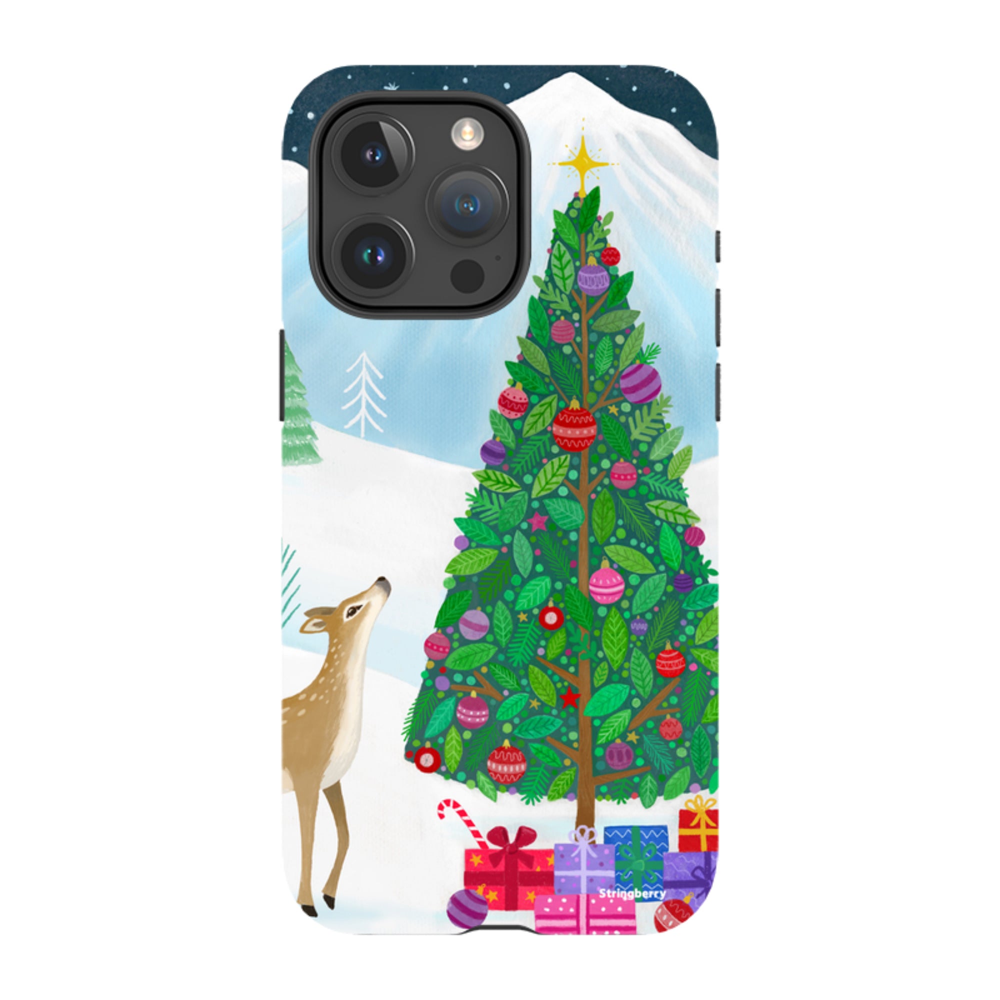 iPhone Tough Case - Jolly Season By Bex Parkin