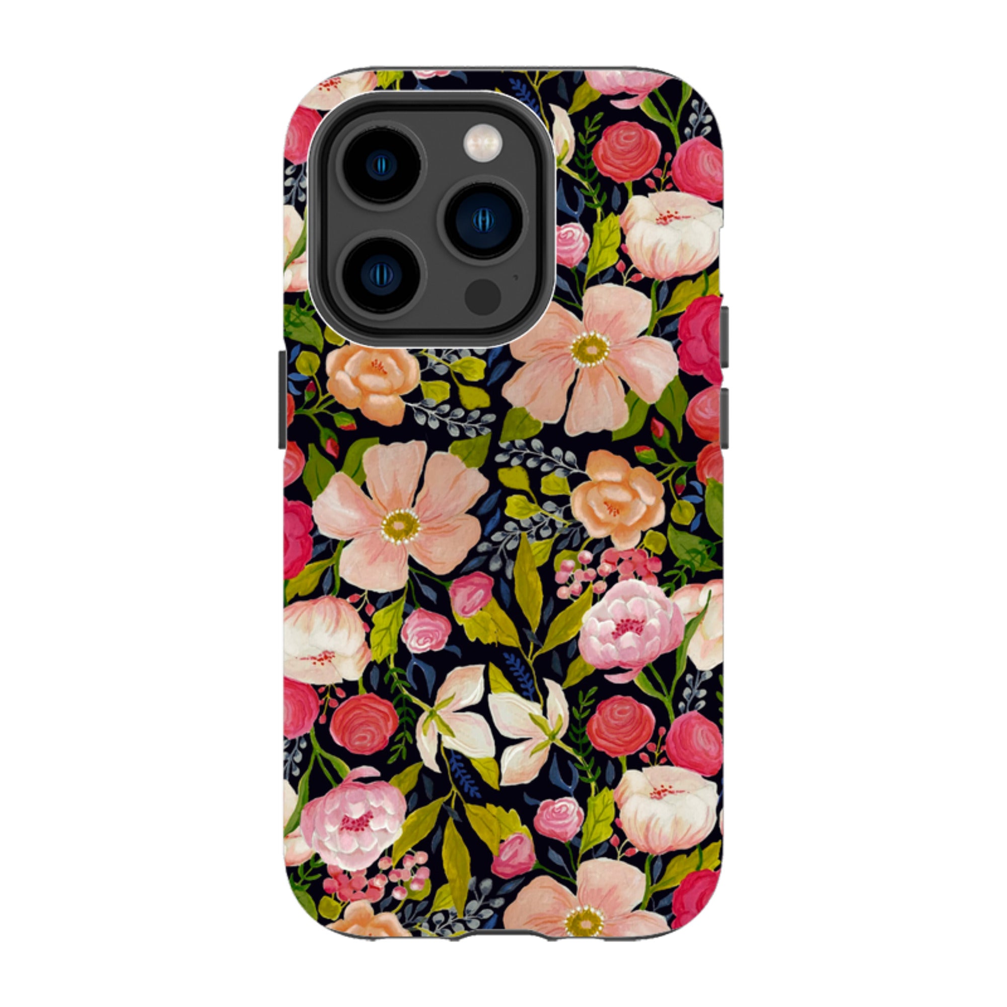 iPhone Tough Case - Vintage Roses By Bex Parkin